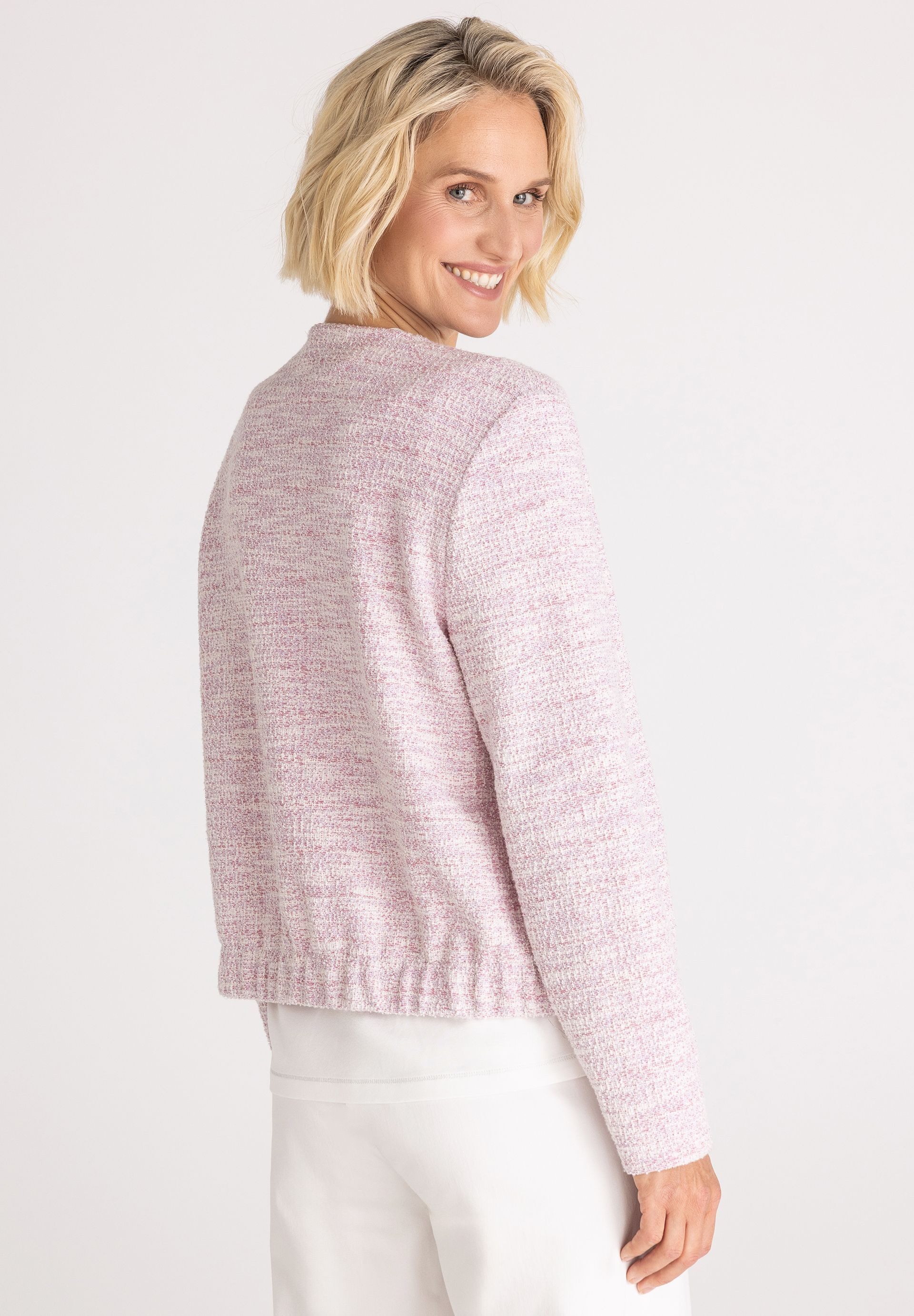 FRANK WALDER Jackenblazer mit Elastikbündchen