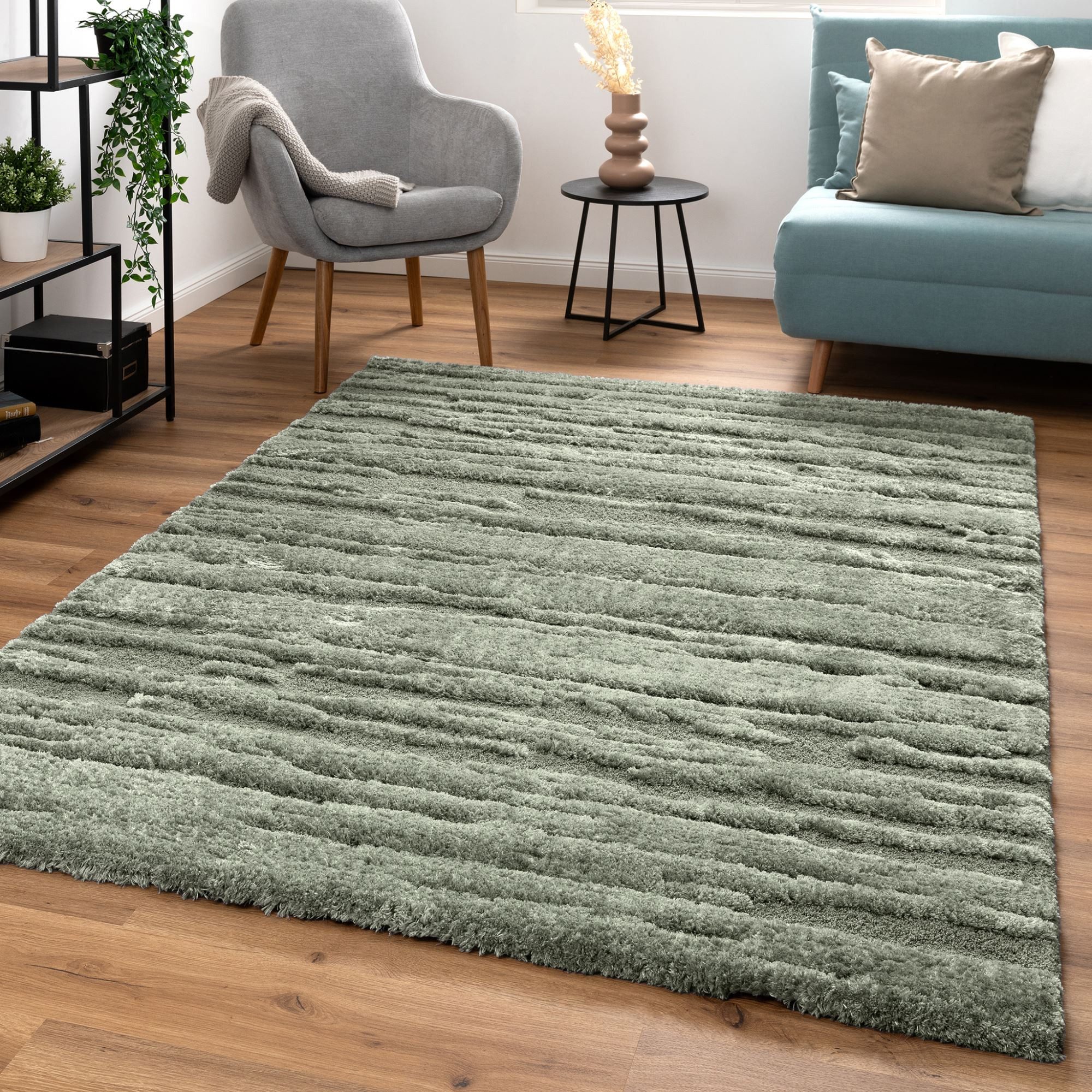 Steffensmeier Hochflor-Teppich Liermont, Rechteckig günstig online kaufen