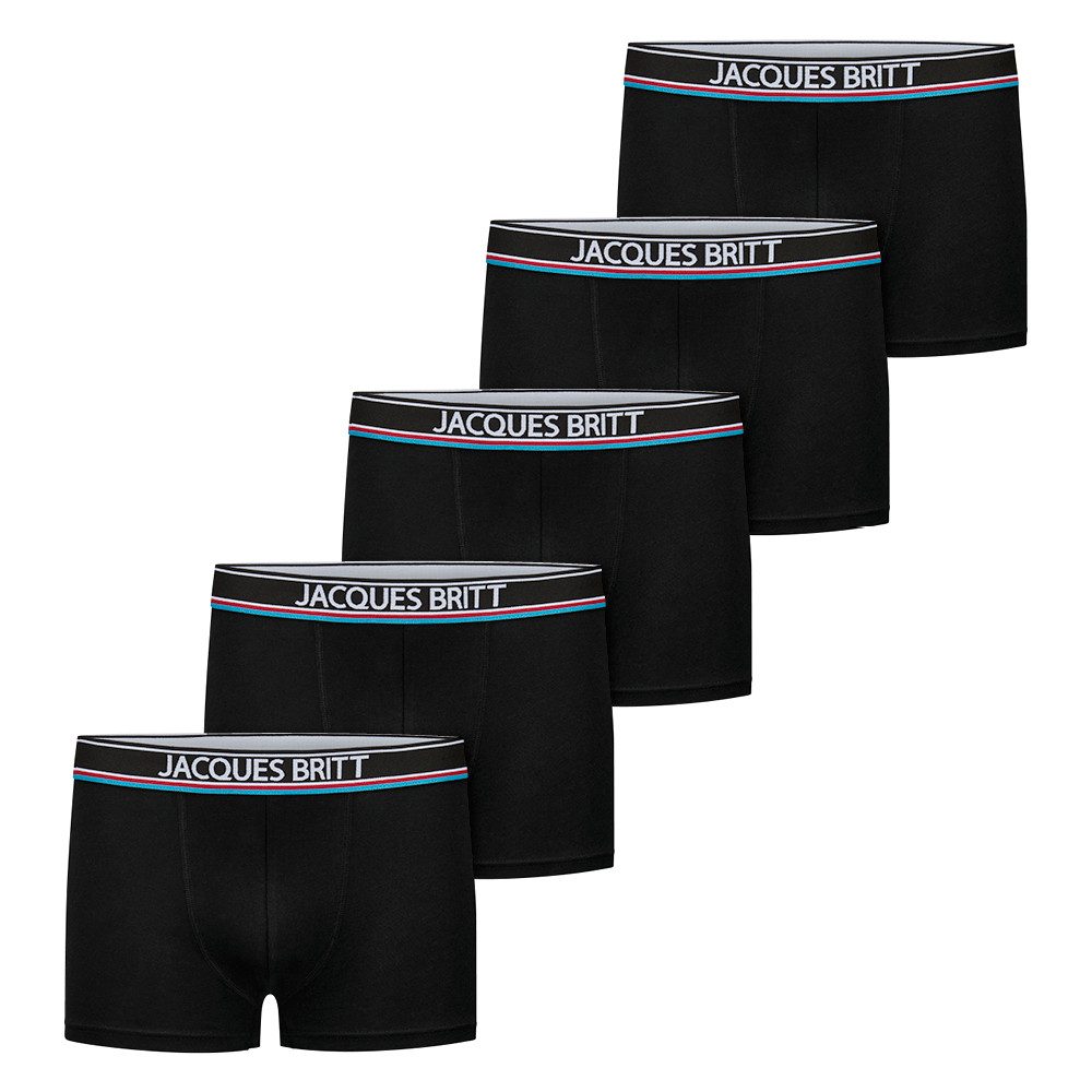 Jacques Britt Boxershorts Praktischer Multipack (5er-Pack) hoher Baumwollanteil