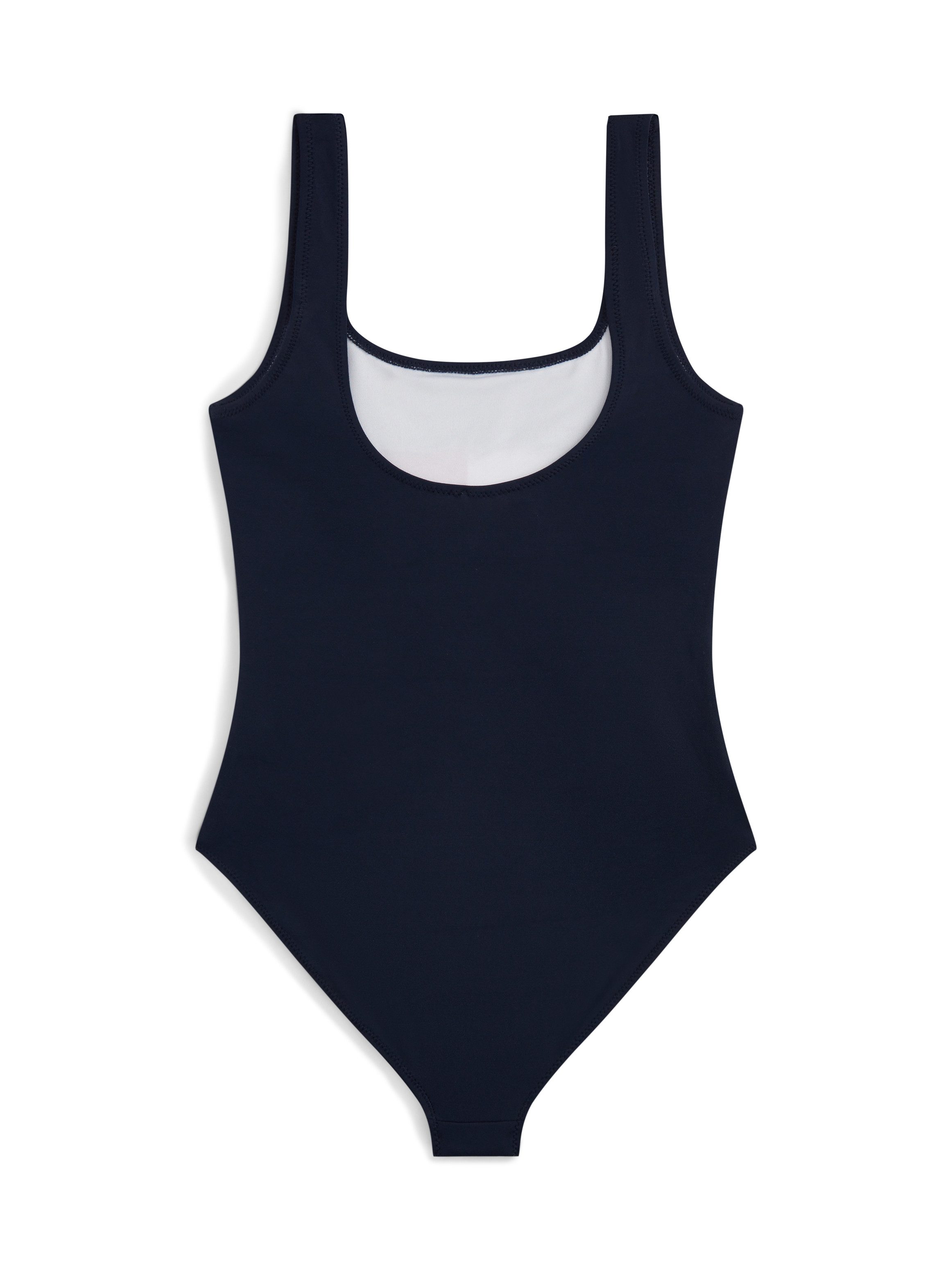 Tommy Hilfiger Swimwear Badeanzug mit quadratischem Ausschnitt, ungepolstert