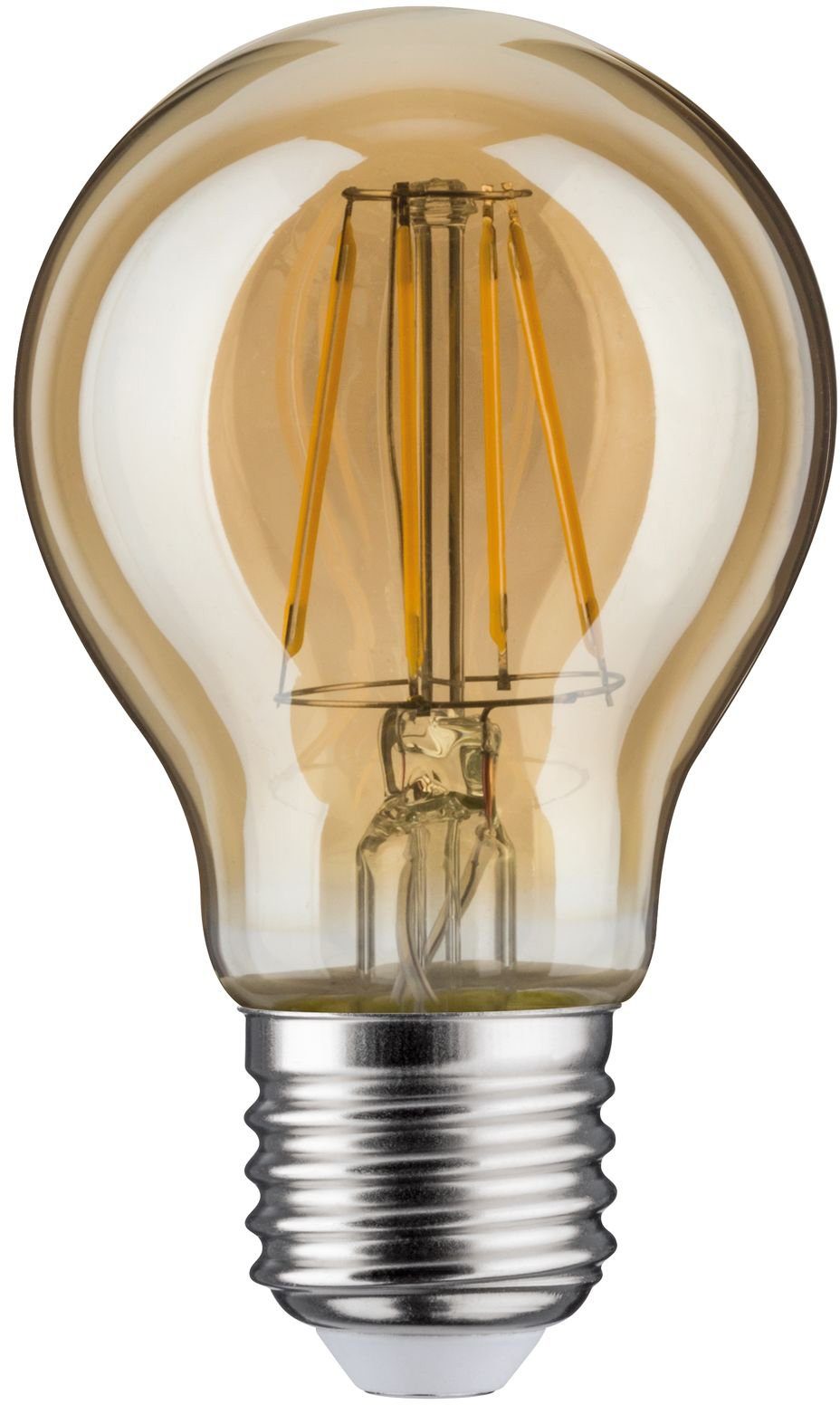 St., 5er-Pack, 5 E27 4,7W E27, 2500K, Goldlicht Paulmann Standardform LED-Leuchtmittel Extra-Warmweiß, LED