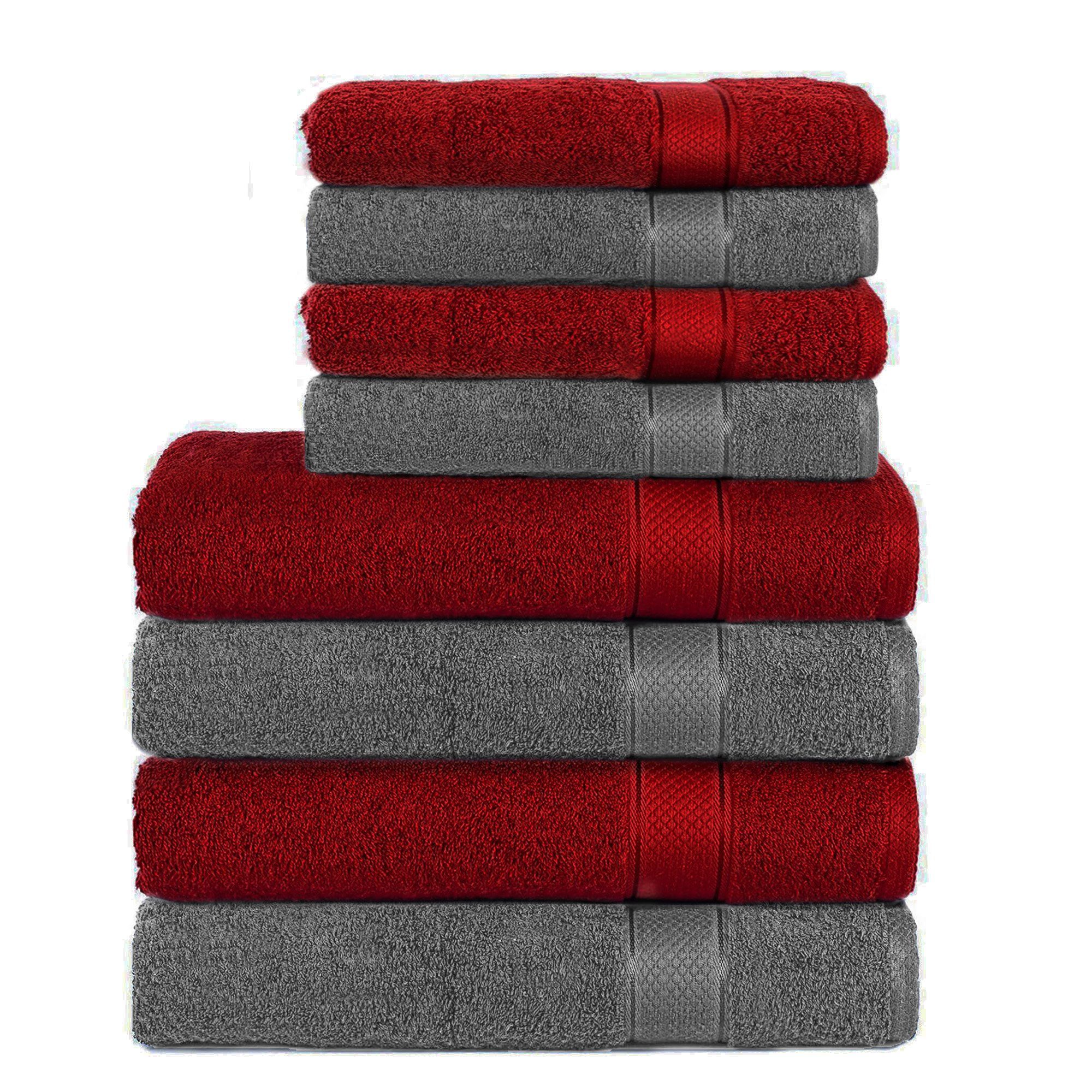 Frottee Abtrocknen 3 Handtücher-ein Set 100% Baumwolle Badetuch Handtuch 