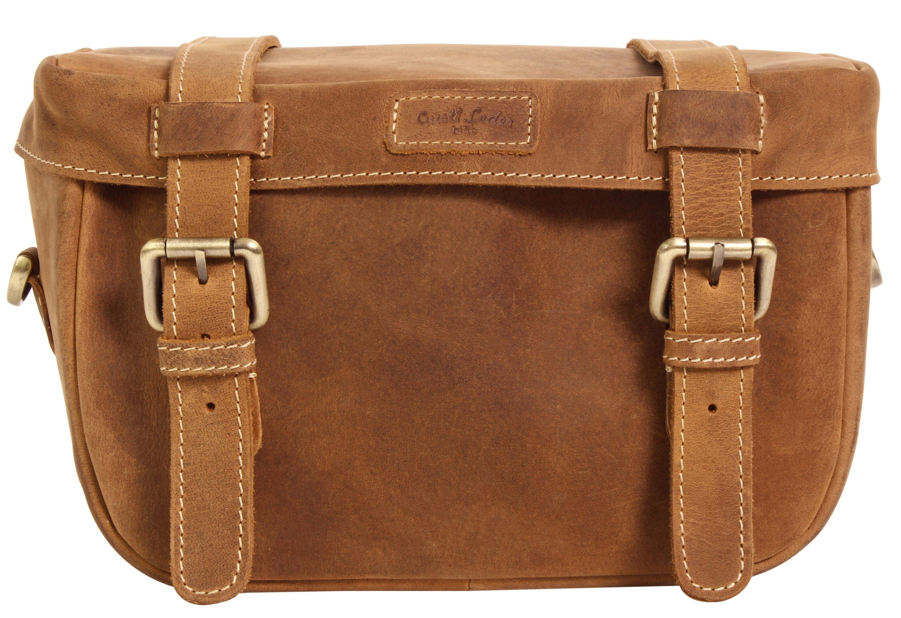 Gusti Leder Fahrradtasche Gusti Leder Fahrradtasche Rene P., KLICKfix