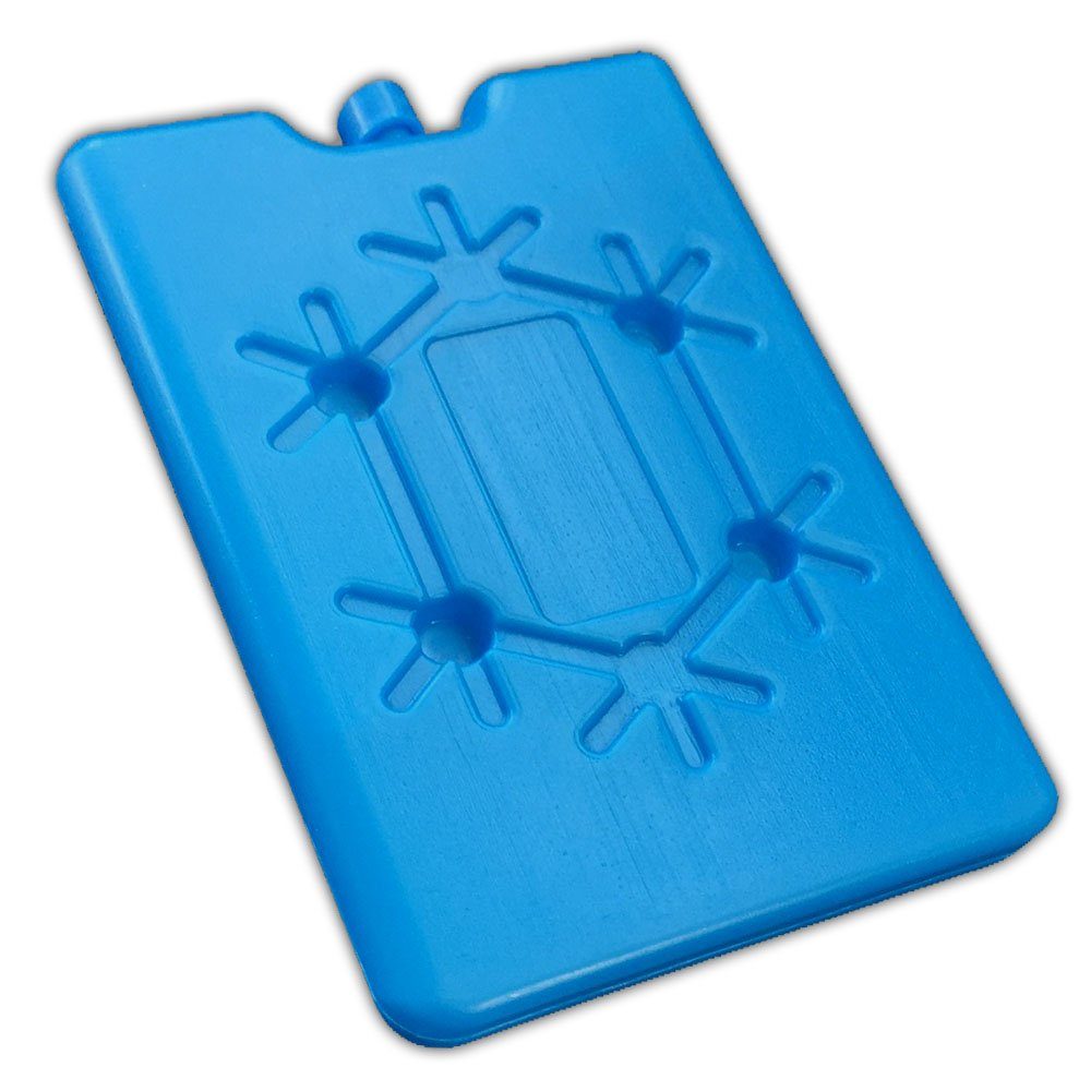 HAC24 Kühlakku 4x Ultraflache Kühlakkus Kühlelemente Kühlpack Kühlpads, je 200 g für Kühltaschen Kühlbox Eisbox