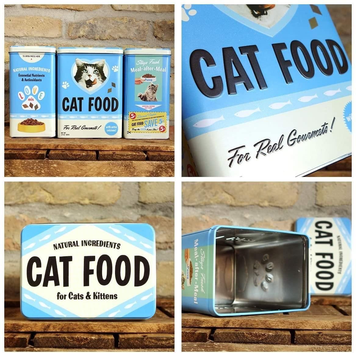 Nostalgic-Art Vorratsdose Kaffeedose Blechdose - Cat Food