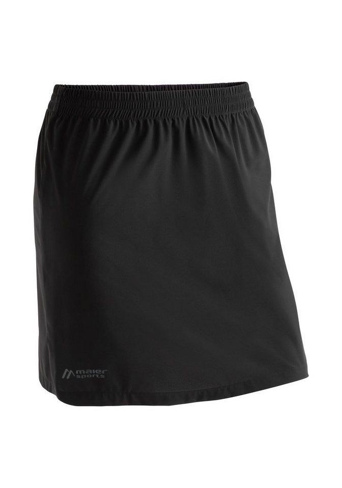 Maier Sports Sommerrock Raindrop SkirtW wasserabweisender Regenrock mit  elastischem Bund, Elastischer Bund und Comfort Fit für besten Tragekomfort