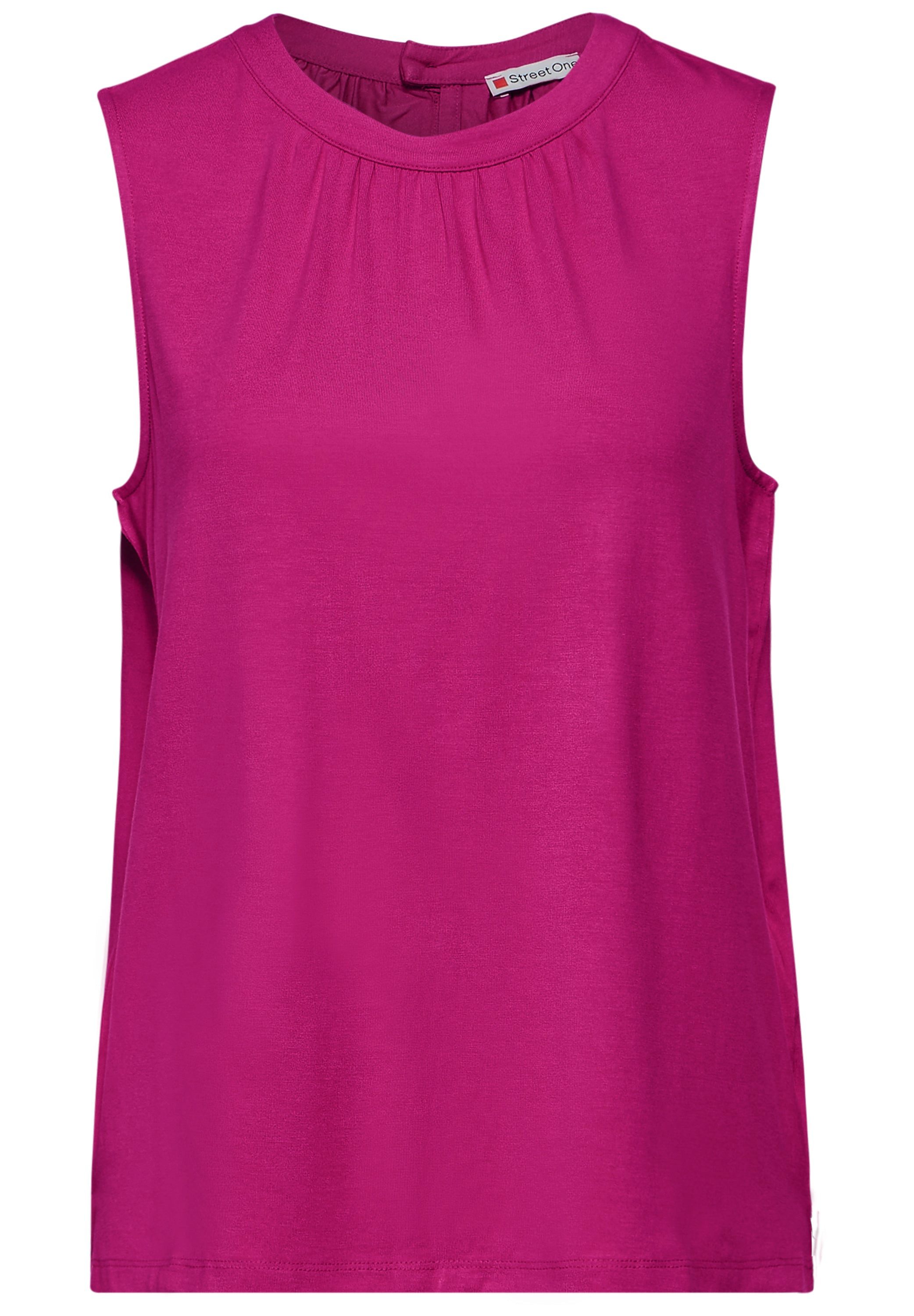 STREET ONE Rundhalsshirt Jersey Top (1-tlg) günstig online kaufen