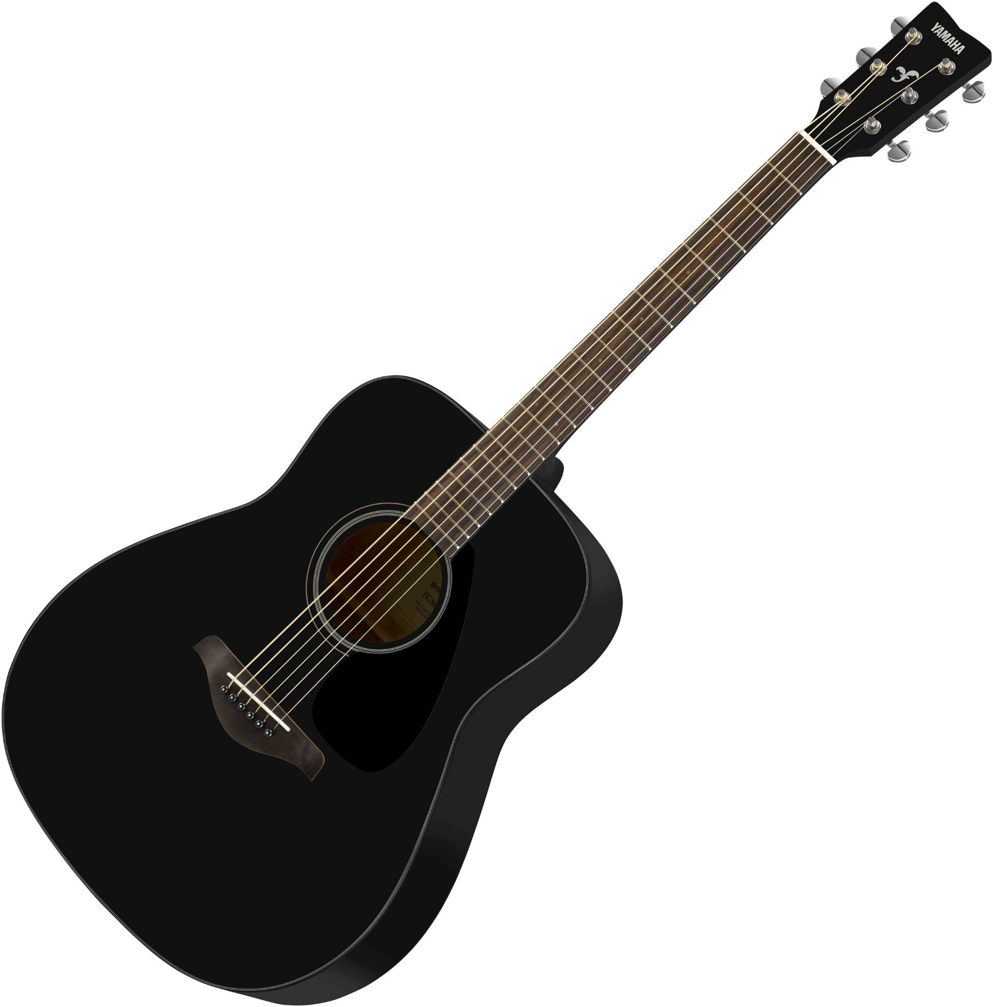 Yamaha Westerngitarre Yamaha FG800 Black, Dreadnought, Westerngitarre