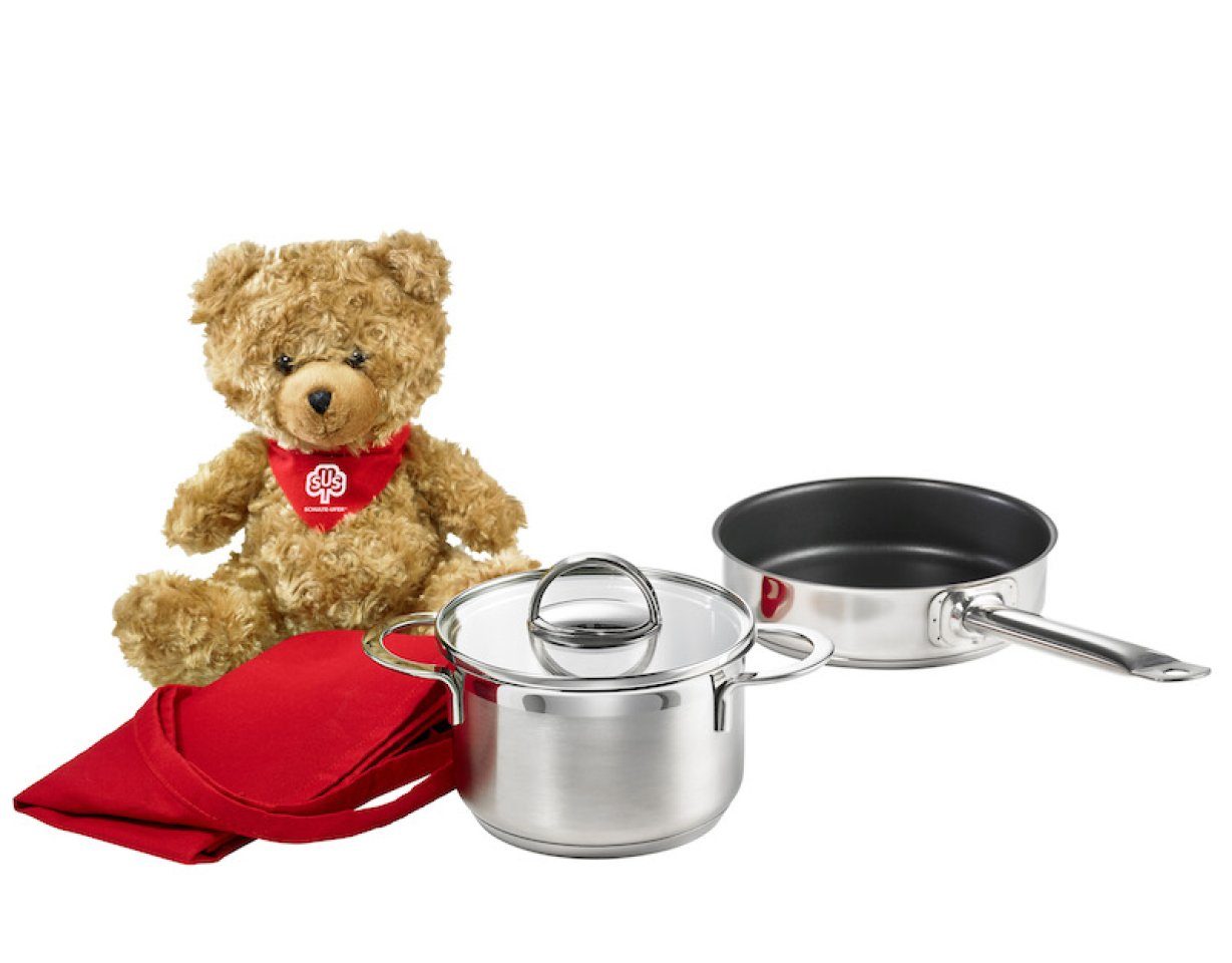 SCHULTE-UFER Besteck-Set Little Lilly (5-tlg), Ofenfest, Edelstahl