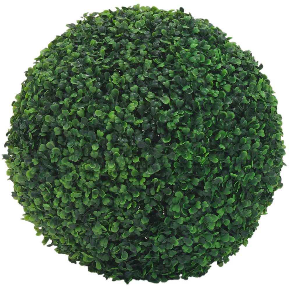 2024 super willkommen Kunstpflanze Buchsbaum Kugel Decovego, Buxus Ø35cm Künstliche Plastikpflanze Deko Pflanze Decovego