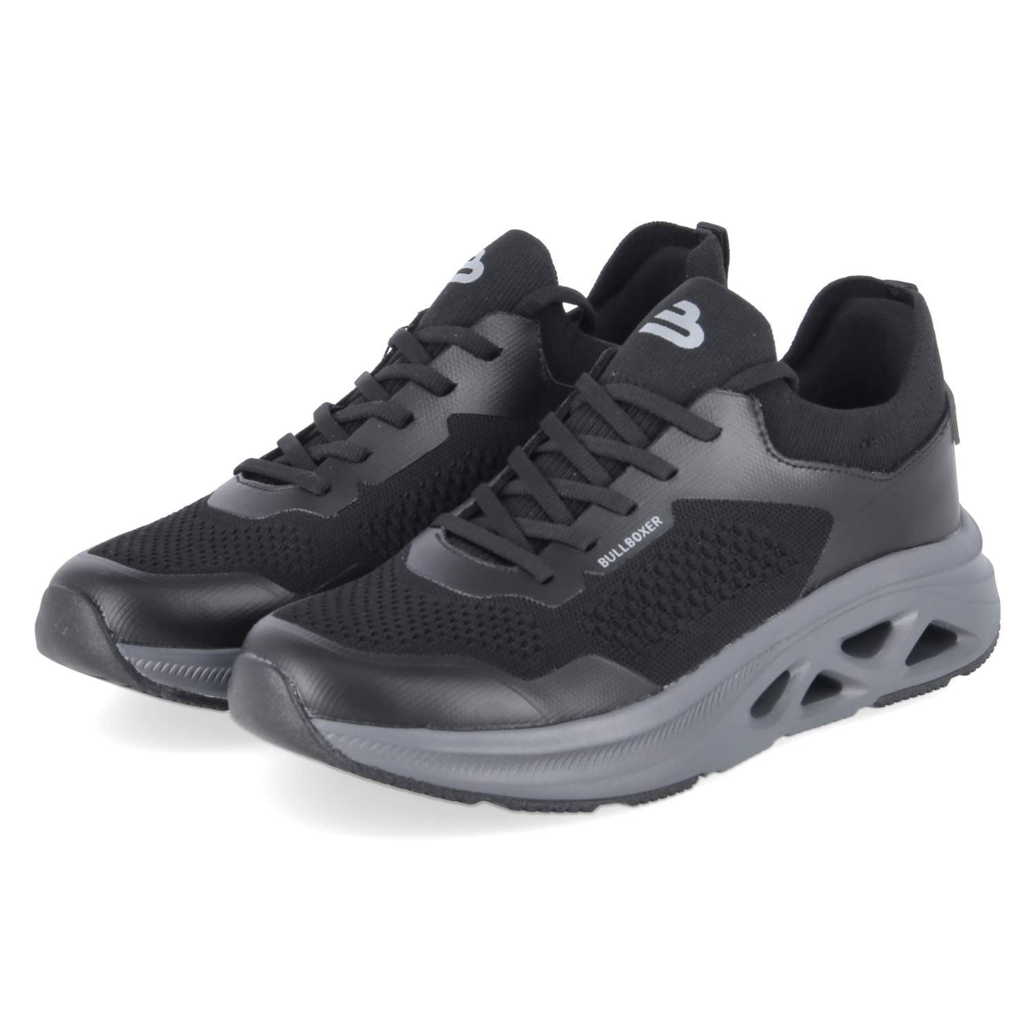 Bullboxer Bullboxer 7VR1480101-2100 Herren Textil & Synthetik schwarz Schnürschuh