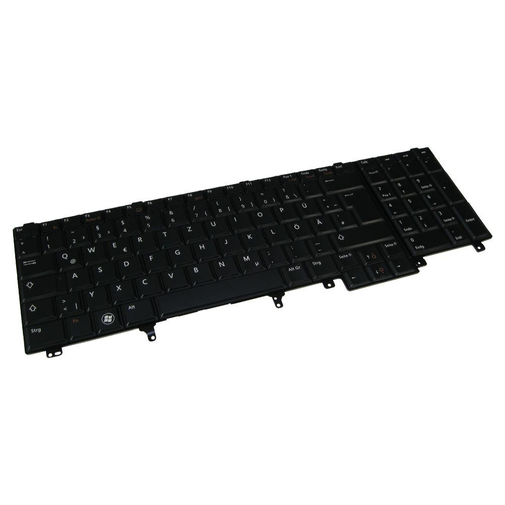 Trade-Shop Ersatz passend für 20P73, NMH6R, NSK-DW0UC, 0J8NYG, J8NYG, 0HG3G3 Tastatur (Tastenbelegung: Deutsch, QWERTZ / Farbe: Schwarz)