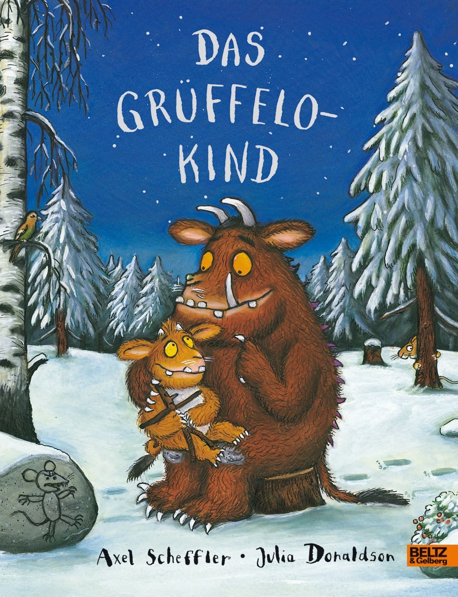 Kinderbuch Das Grüffelokind Vierfarbiges Bilderbuch Axel Scheffler, Julia Donaldson
