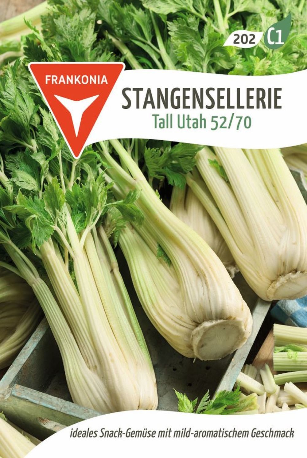 FRANKONIA Gemüsesamen Stangensellerie, Tall Utah - Saatgut Sellerie-Samen Samen, Apium graveolens