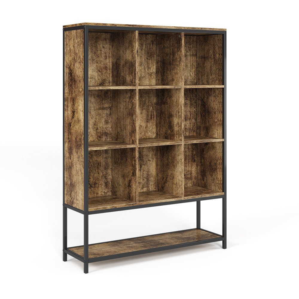 Vicco Bücherregal Fyrk, Eiche rustikal, 100 x 140 cm, 1-tlg.