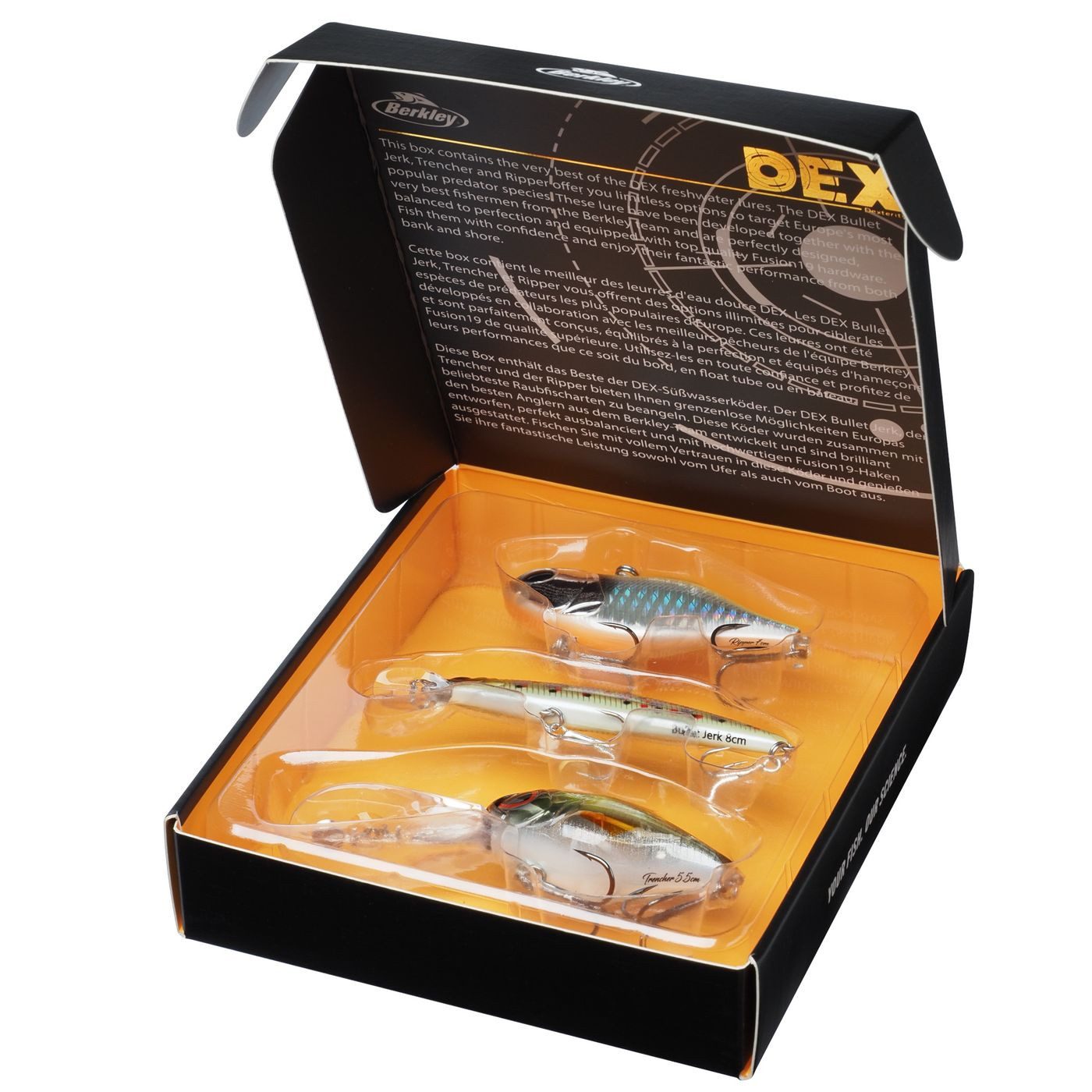 Kunstköder Berkley DEX Gift Box - Geschenkbox Barsch, Zander & Forelle