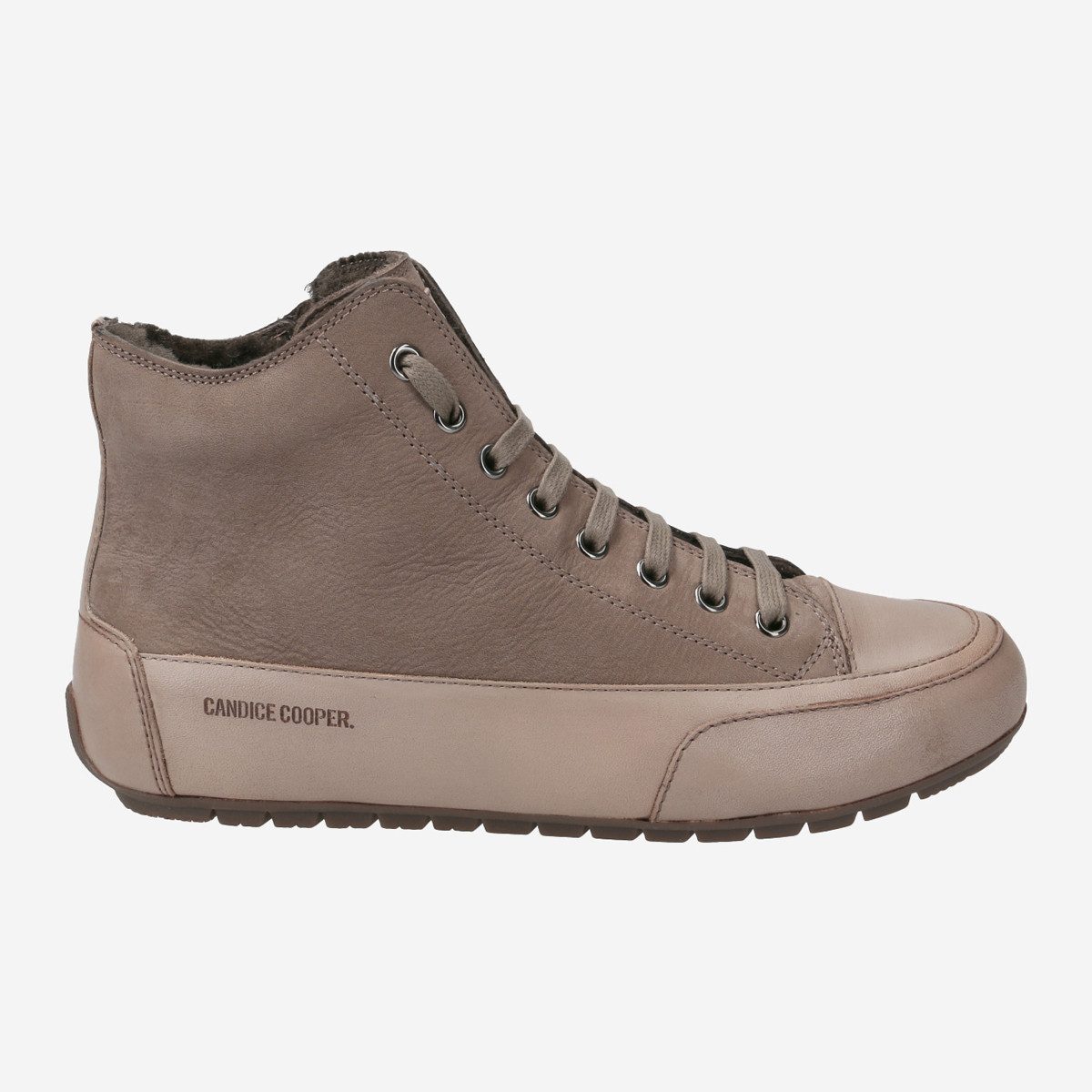 Candice Cooper Plus Fur Stone, Warmfutter, Boots in Beige für Damen Stiefel