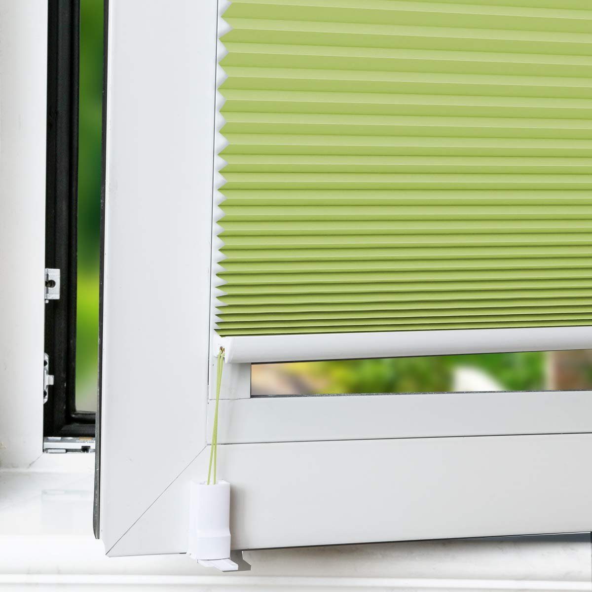 OUBO Plissee mit Klemmträger Sonnenschutz und günstig online kaufen