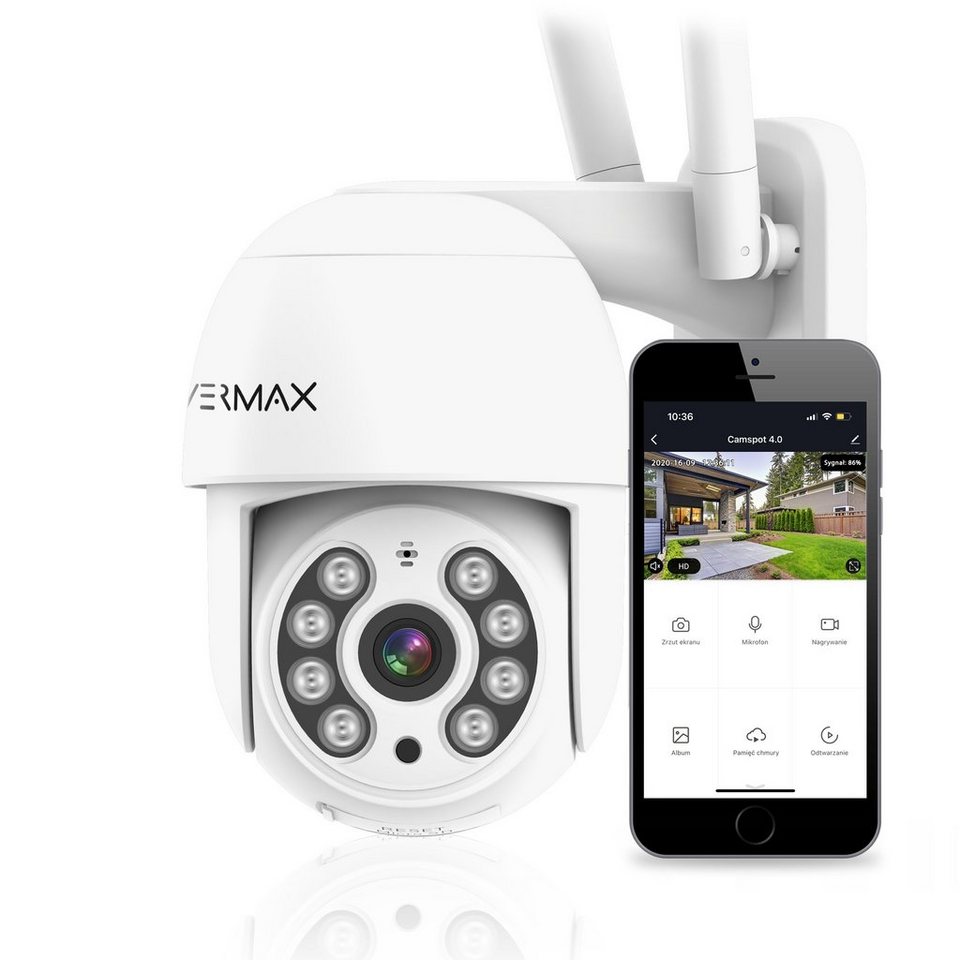 Overmax Camspot 4.0 PTZ Überwachungskamera (innerbereich, Externer