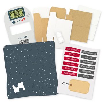 itenga Grußkarten itenga Geldgeschenkverpackung Spielekonsole (Motiv 92) mit Bodenplatte