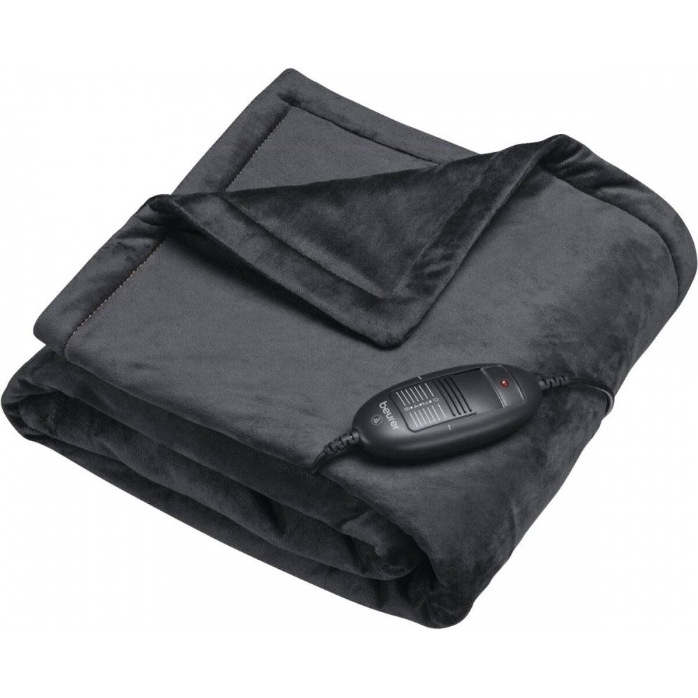 BEURER Heizdecke Beurer HD 74 Cosy Limited Edition Heizdecke Schwarz