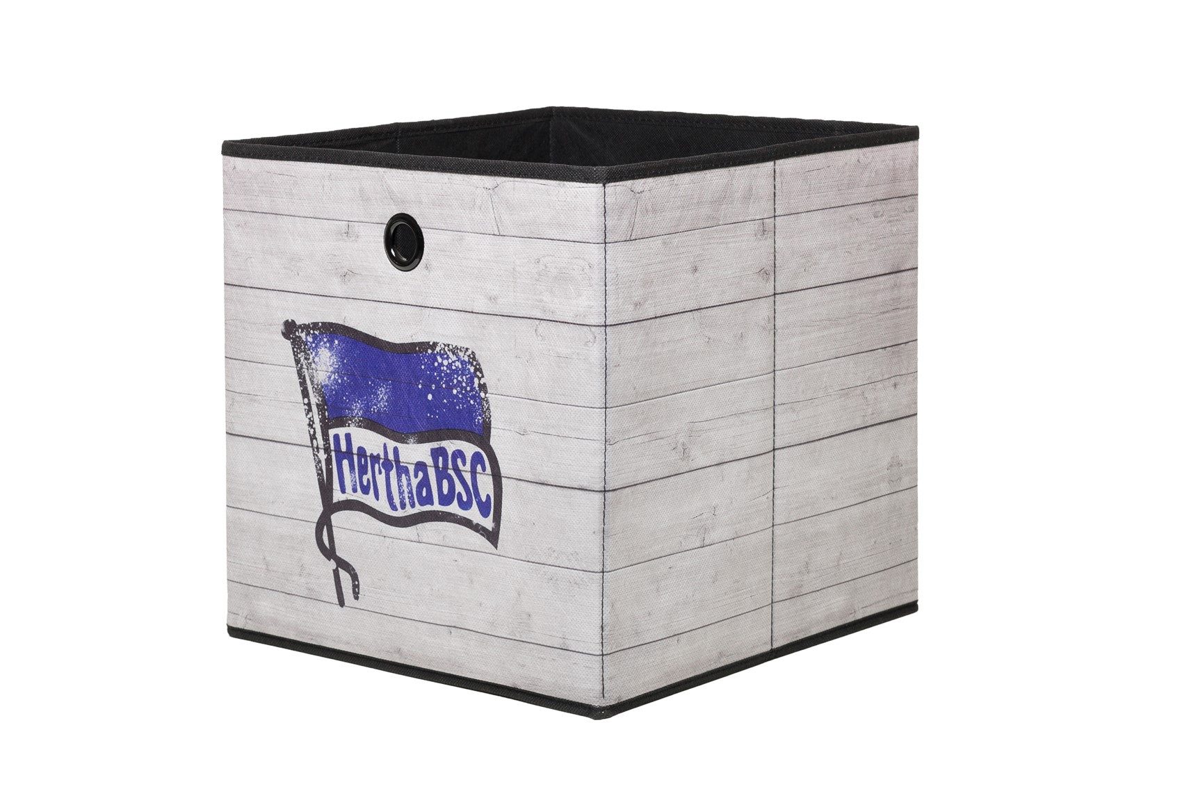 Fun Möbel Faltbox Box - Hertha BSC / Nr.2 - 32 x 32 cm (1 Stück), Made in Europa