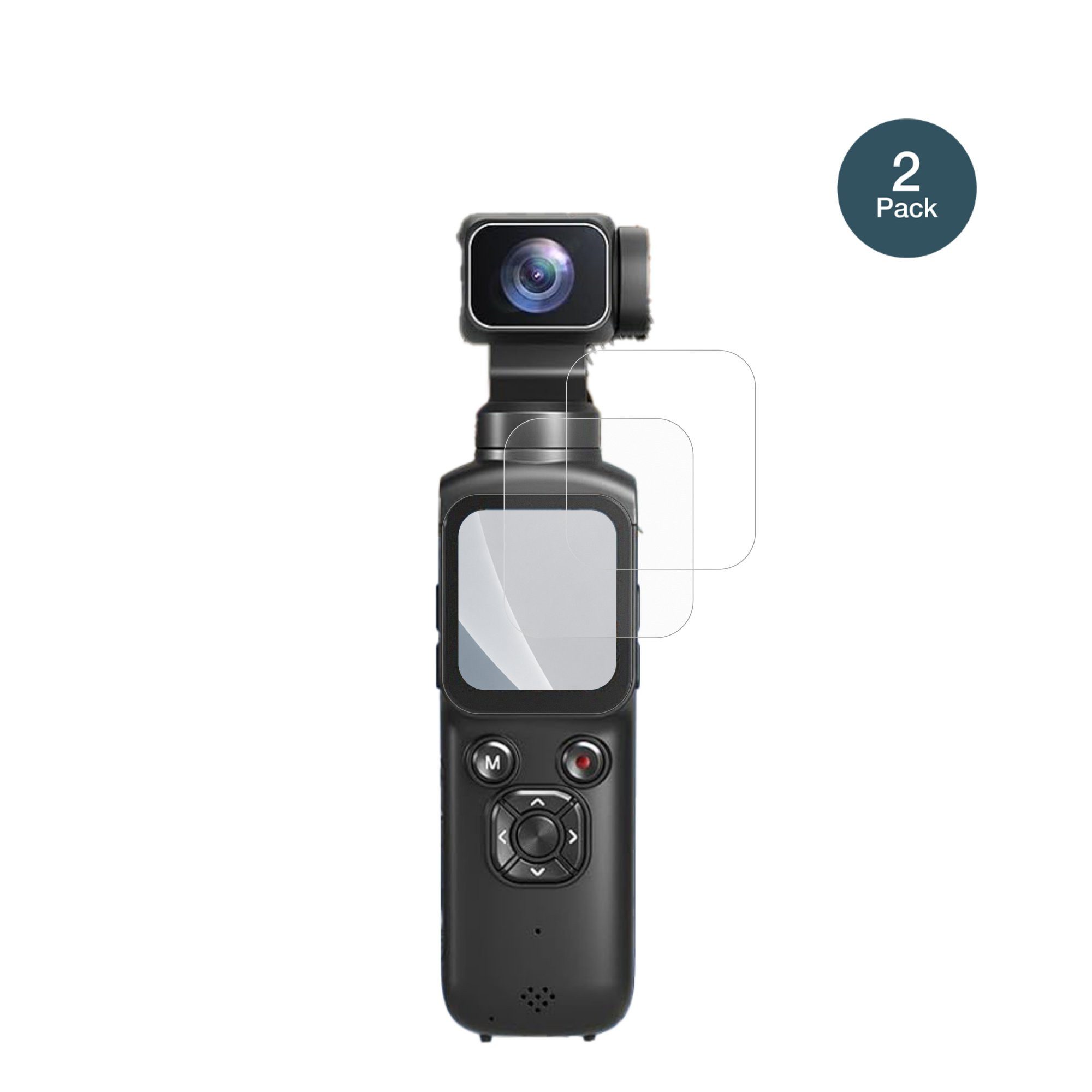 dipos Displayschutzfolie Schutzfolie für H-Bocam HJD05, 2 Stück, Displayschutz Schutz Folie Made in Germany