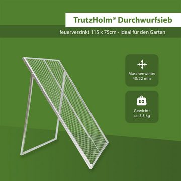 TRUTZHOLM Komposter Trutzholm® Schubkarren Durchwurfsieb Gartensieb 100x60cm / 115x75cm, 0 l, (Produkt, 1 St)