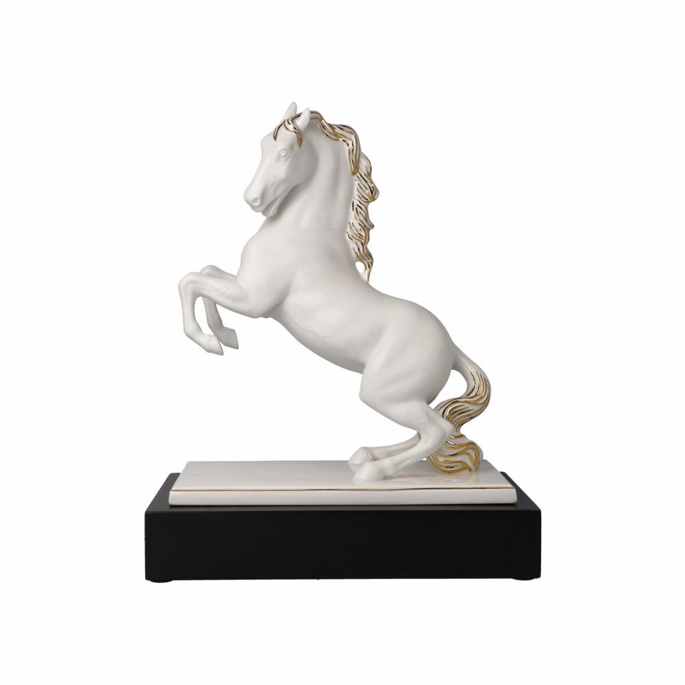 Goebel Dekoobjekt Studio 8 - Magnifique Weiß-Gold