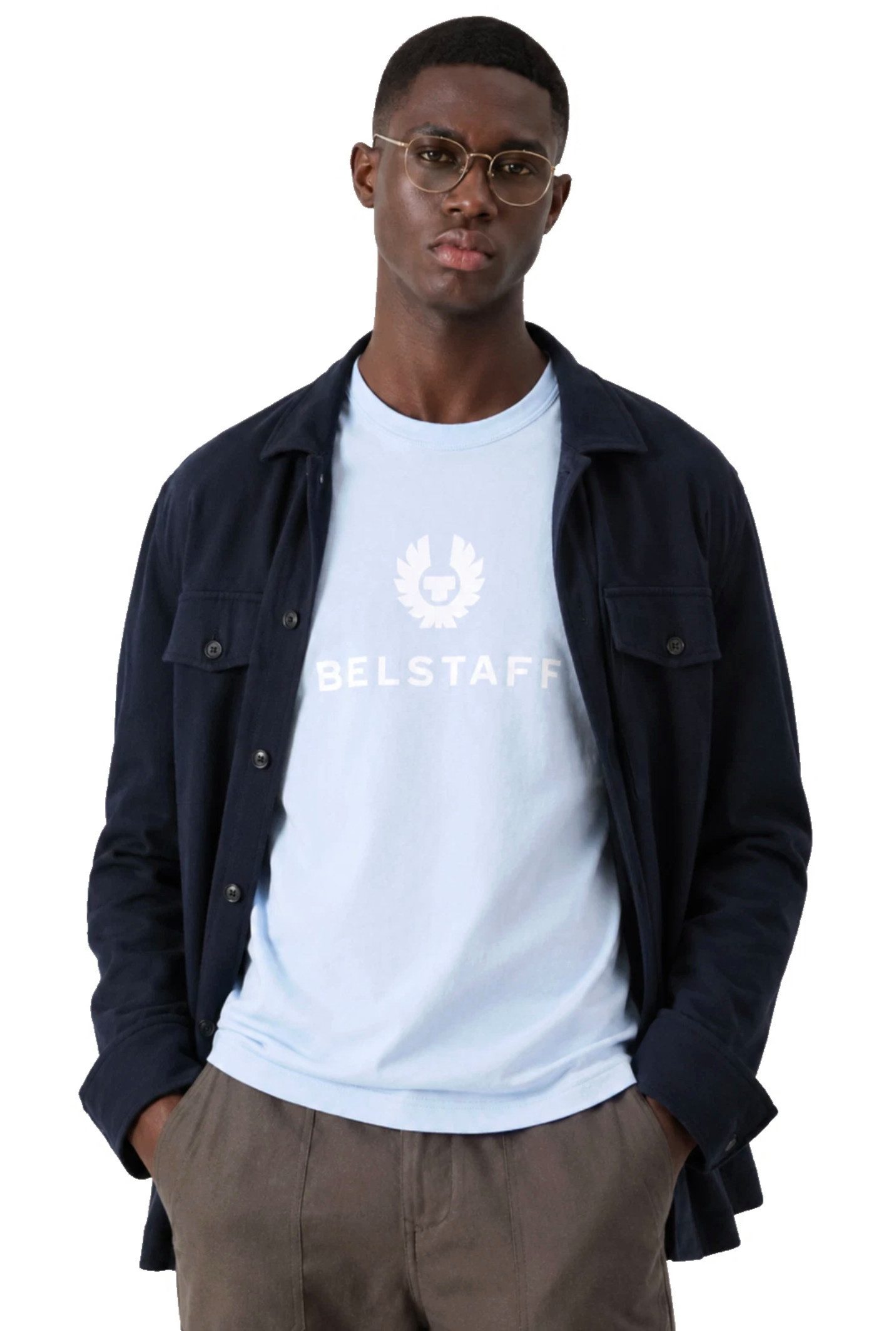 Belstaff T-Shirt Herren Signature Regular Cut Phoenix Logo Tee