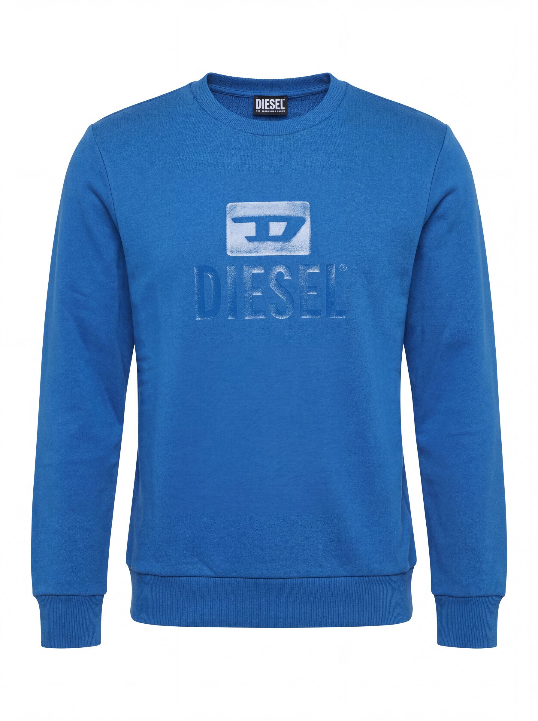 Diesel Sweatshirt - Regular Fit - Supersoft Pullover - S-GIR TONE ON TONE