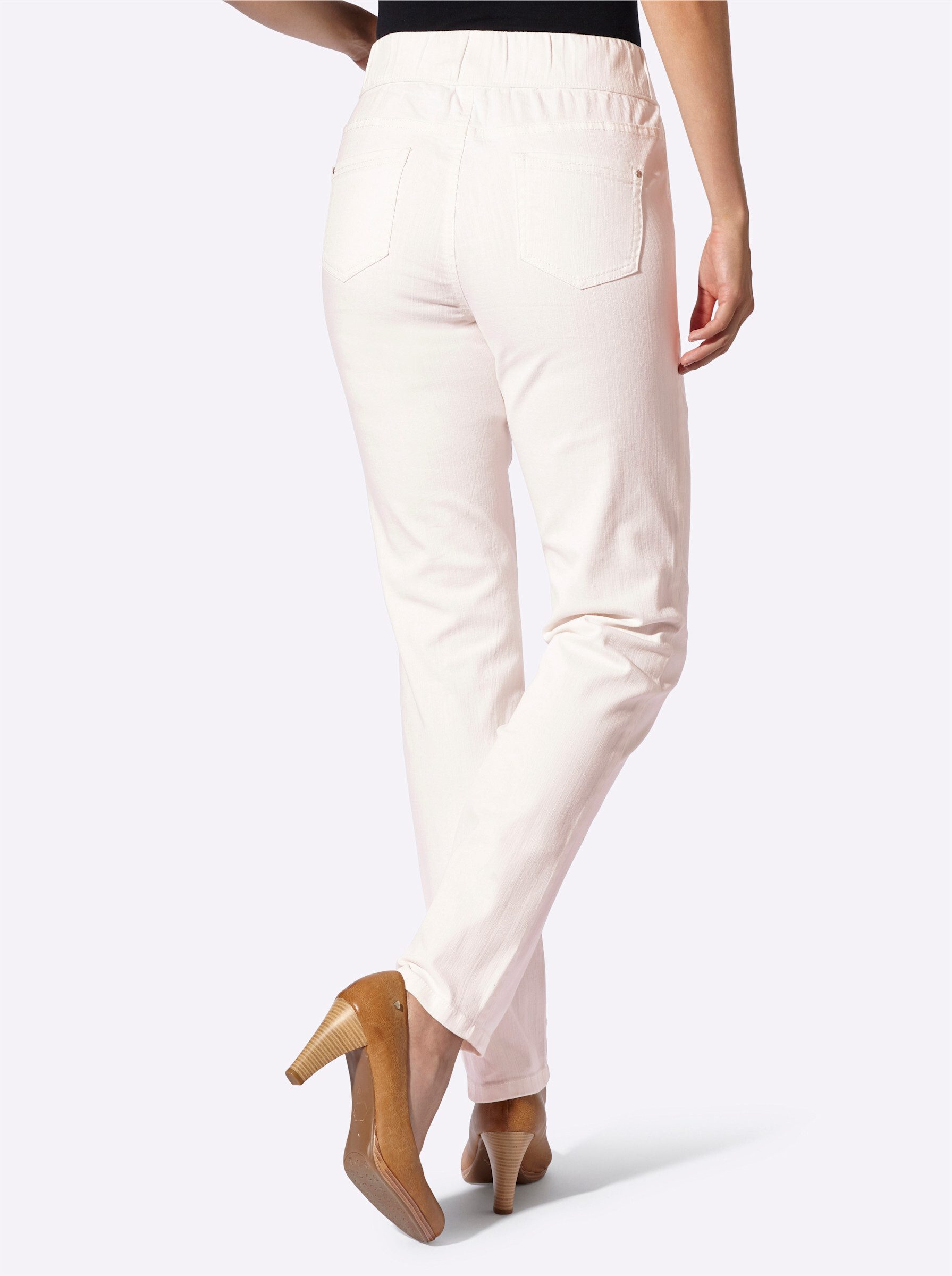Witt Bequeme Jeans Jeans erhöht