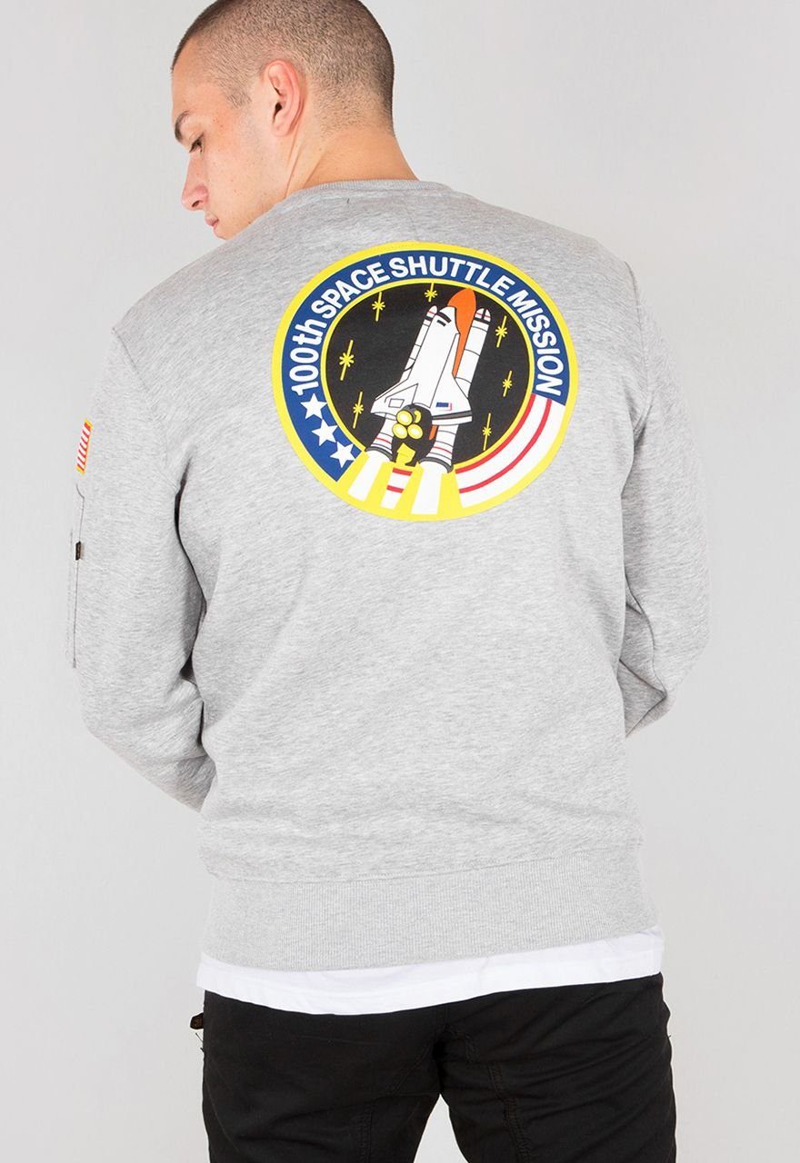 Space Industries Shuttle heather Alpha Kapuzenpullover grey Sweater