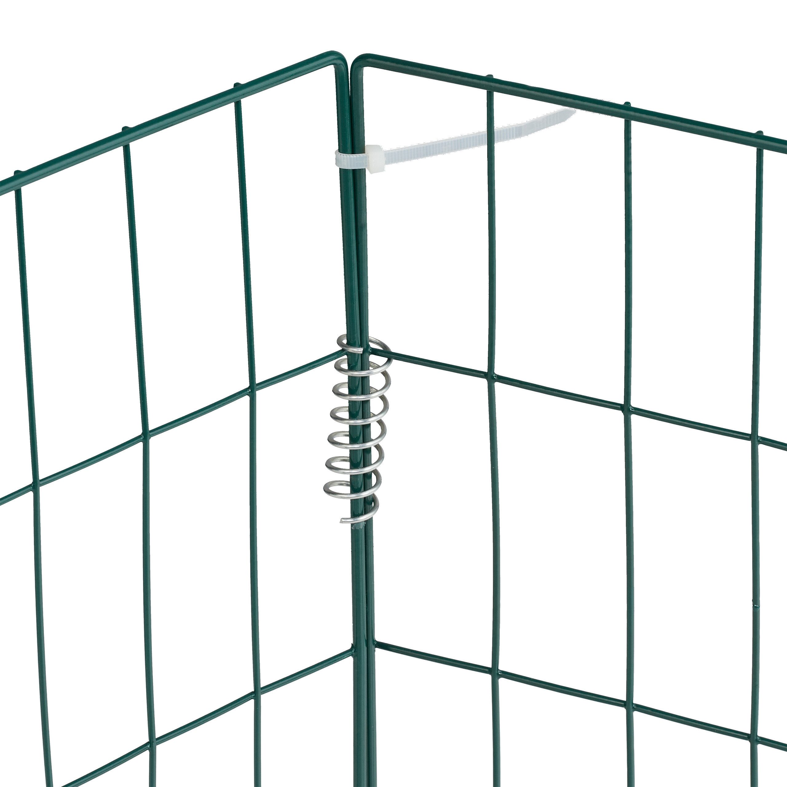 relaxdays Komposter Grüne Komposter Metall 2er Set, BxTxH: 90x90x70 cm, 560 l