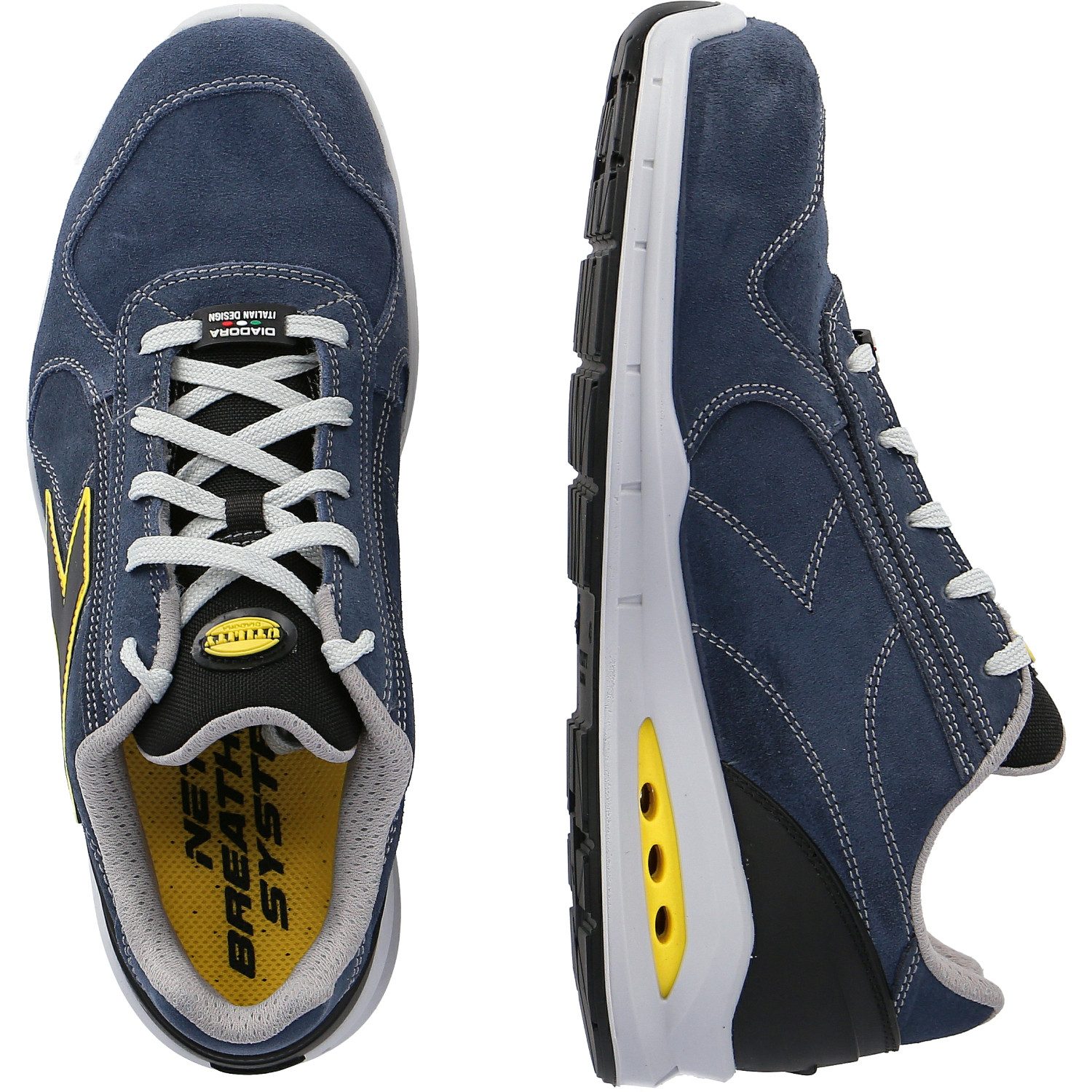 Diadora Sicherheitshalbschuhe S3S "RUN NET AIRBOX LOW" blau Sicherheitsschuh