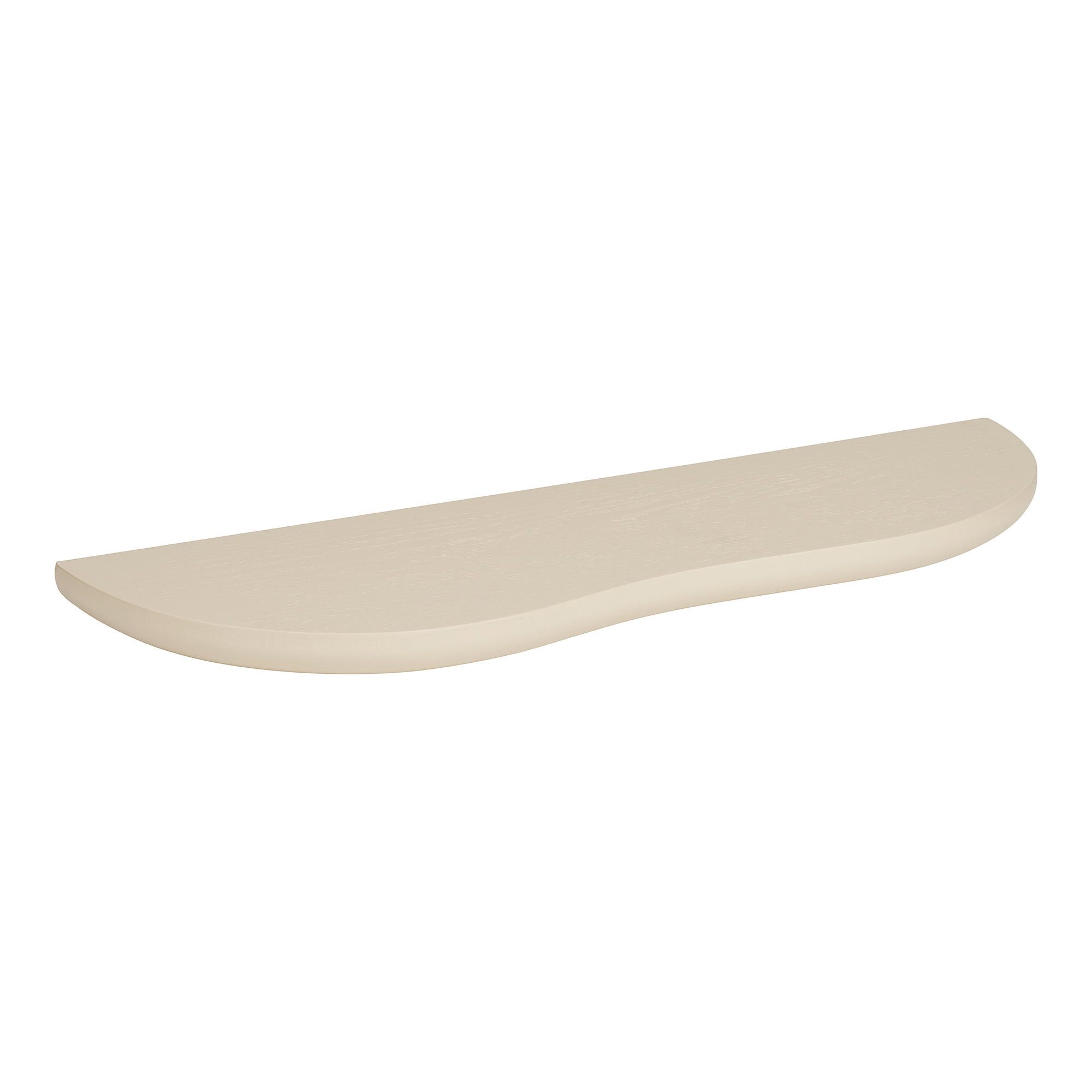 tinkaro Wandregal Botta 57 x 19 x 2,5 cm Beige, 1-tlg.