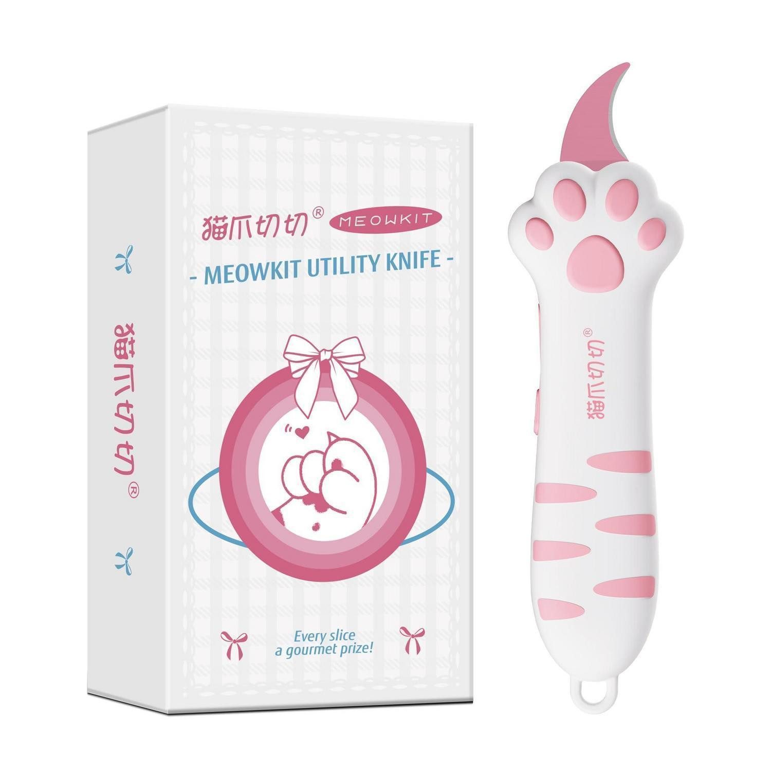 LuxusKollektion Cuttermesser Cuttermesser Katzenpfote Rosa