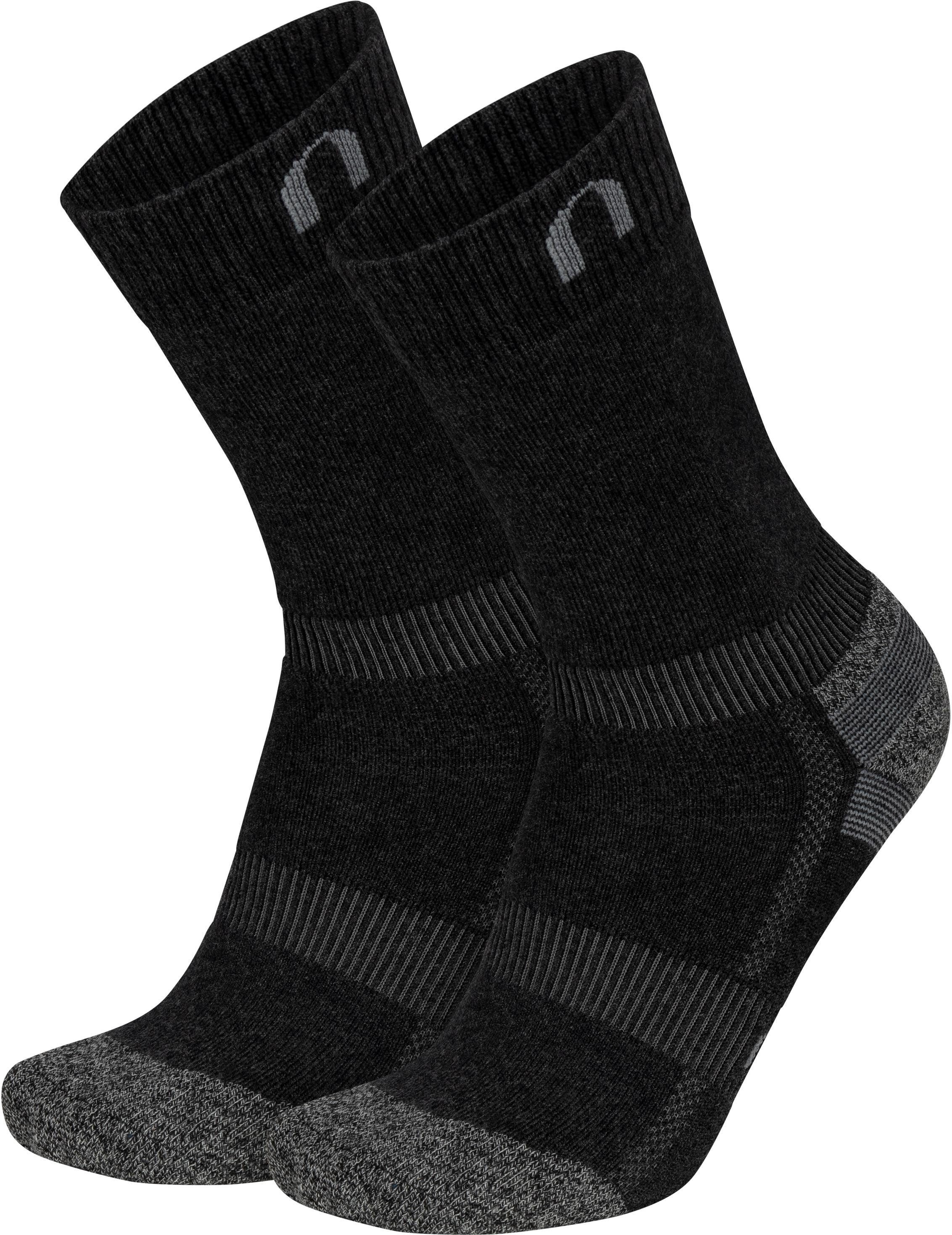 normani Wandersocken 2 Paar Merino Wander- und Funktionssocken (Set, 2 Paar) hochwertige Merinowolle