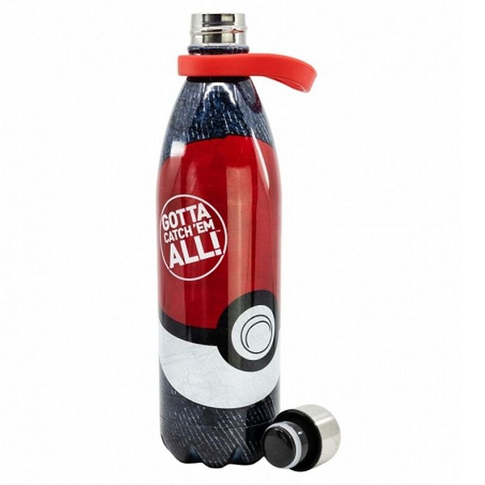 Thermoflasche Thermo-Trinkflasche 1000 ml Pokemon Kinder Edelstahl Flasche