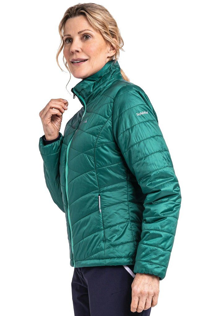 Schöffel Allwetterjacke Isolationsjacke ZipIn Seewand (wasserabweisend, winddicht) grün Damen