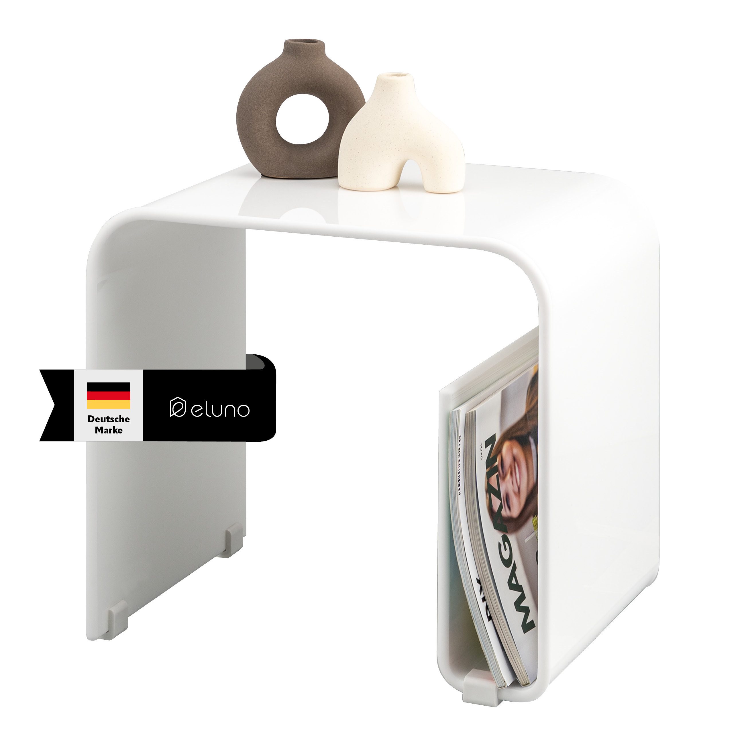 eluno Beistelltisch 2in1 aus Acryl mit günstig online kaufen