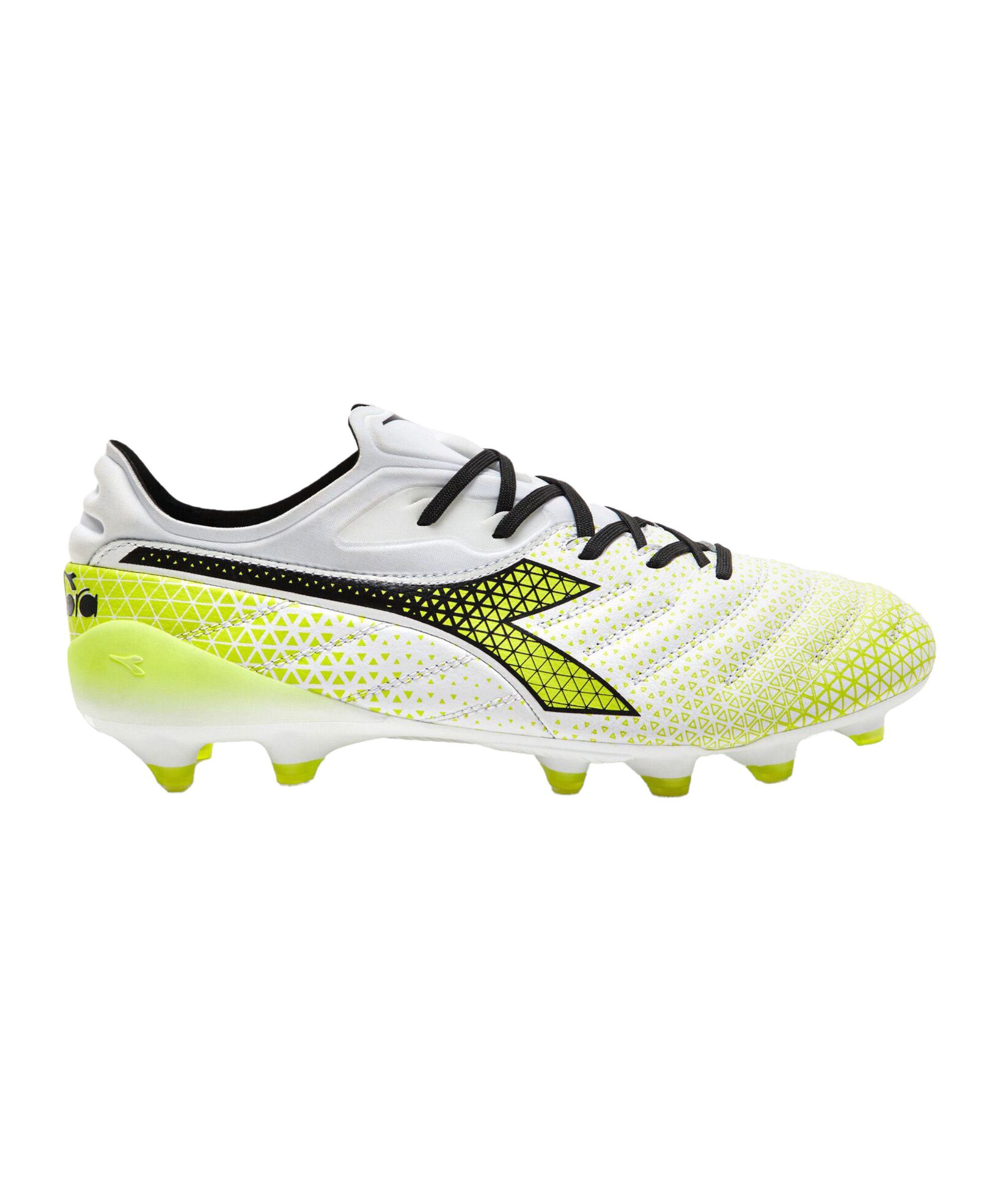 Diadora Diadora Brasil Elite Tech GR FG Weiß Fußballschuh