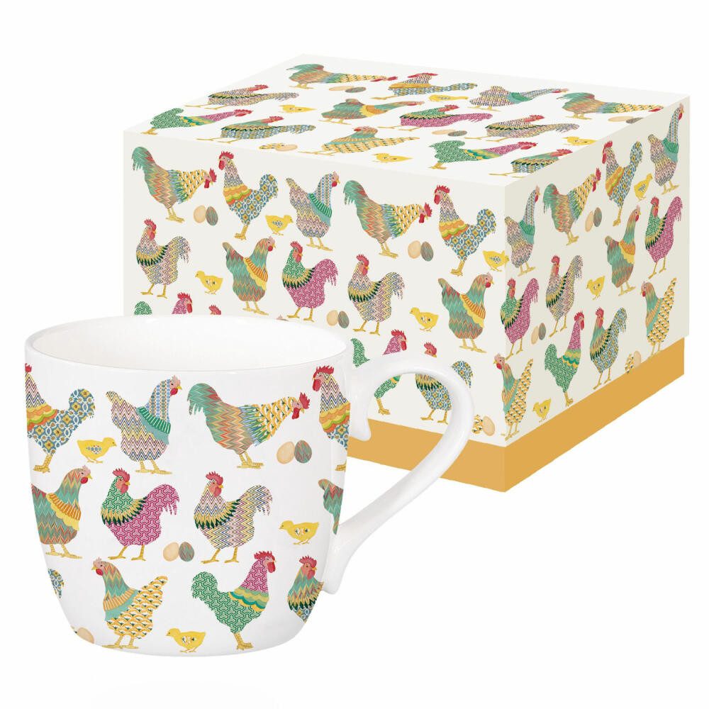 PPD Tasse Galli e galline Cup, 400 ml, Keramik