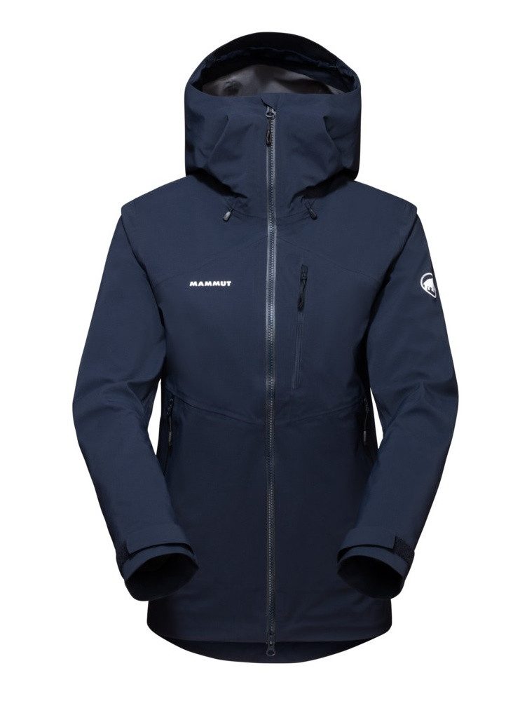 Mammut Allwetterjacke Wanderjacke Alto Guide Hardshell Hooded (atmungsaktiv, wasserdicht)