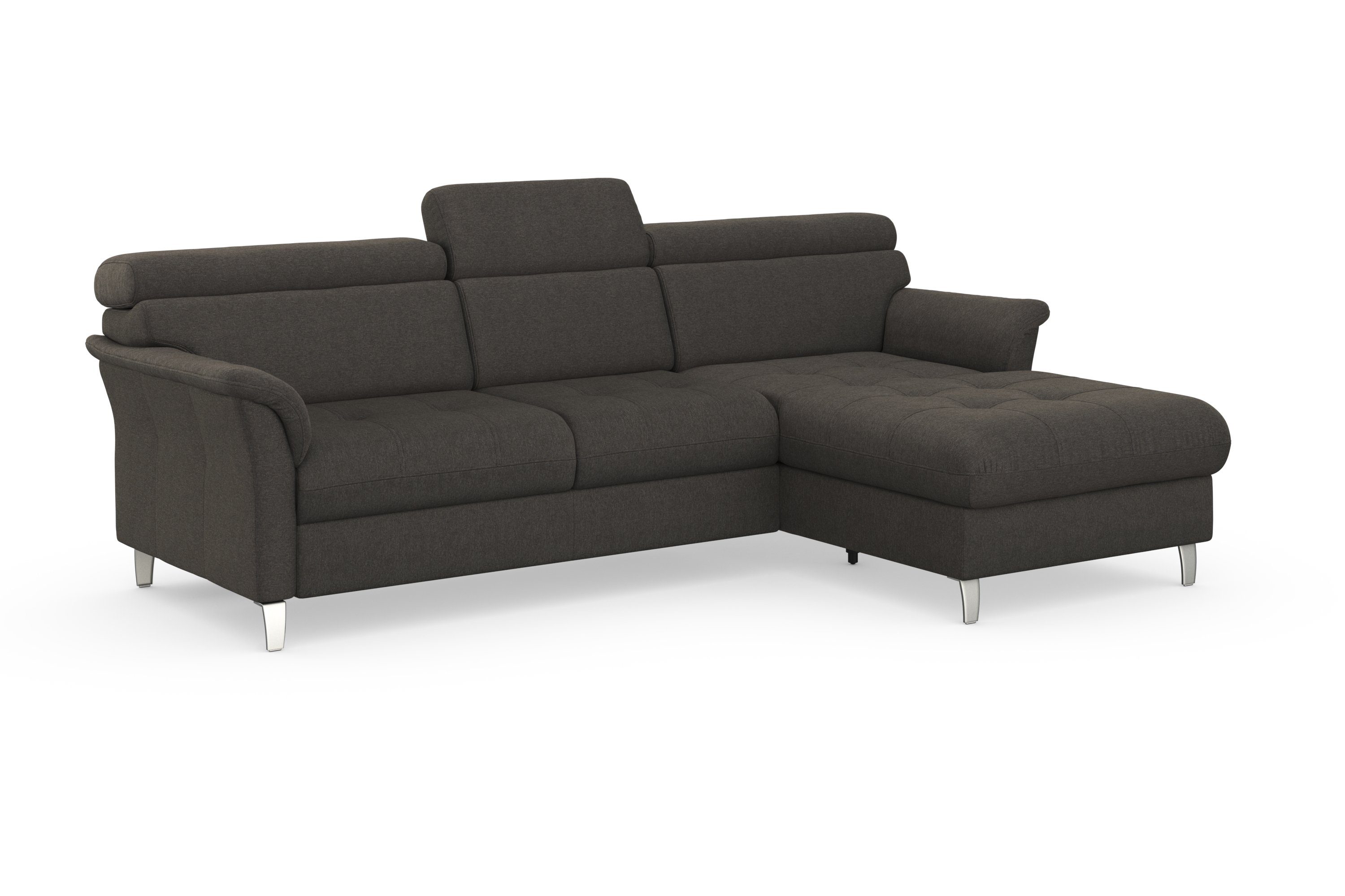 mit sit&more Marano, Bettkasten wahlweise Ecksofa inklusive Bettfunktion, Kopfteilverstellung,