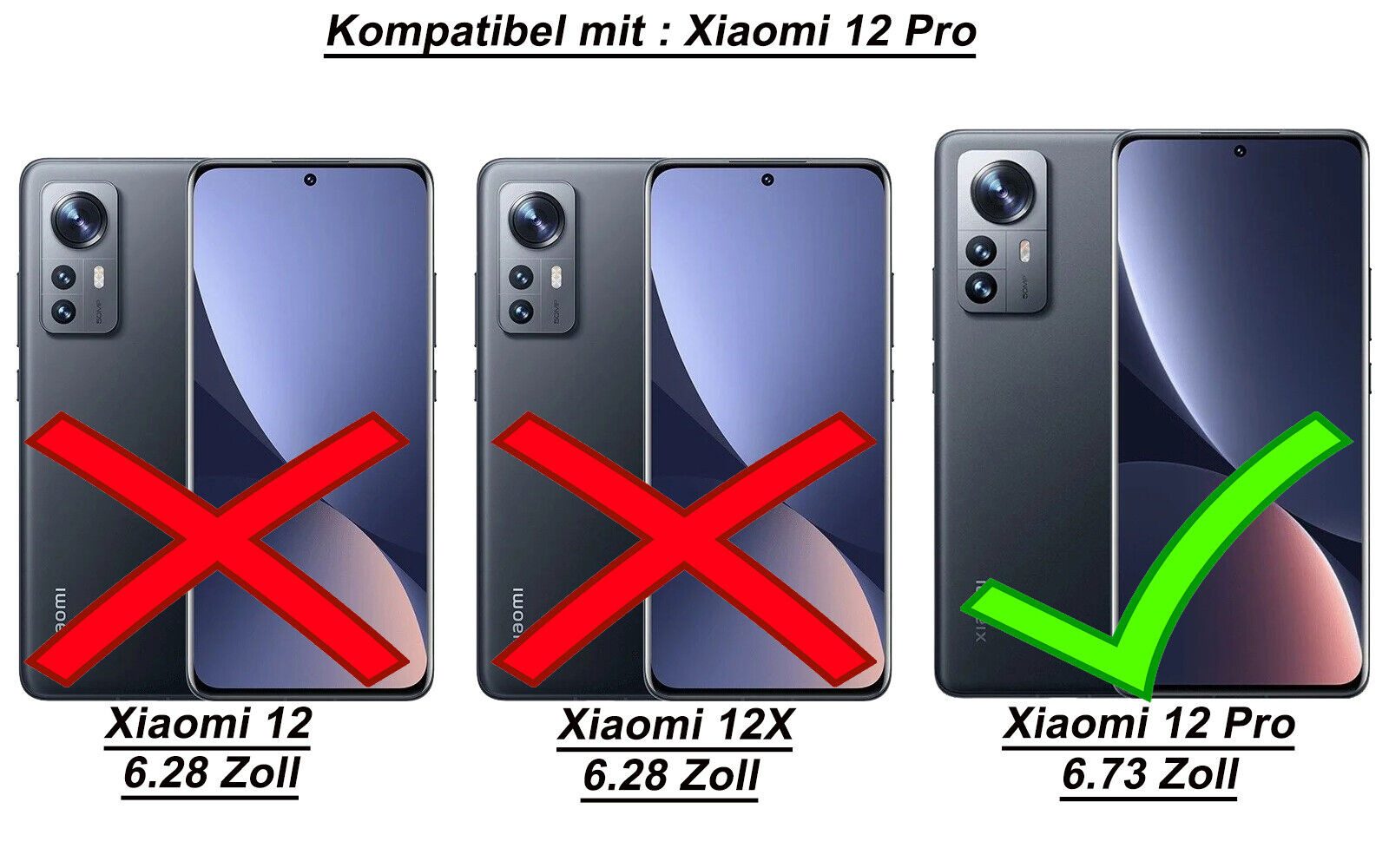 betterfon Handyhülle Carbon Hülle für Xiaomi 12 / 12X / 12 Pro 5G Backcover TPU Silikon, Carbon-Look – stoßfestes Case mit Air-Cushion & Metall-Optik