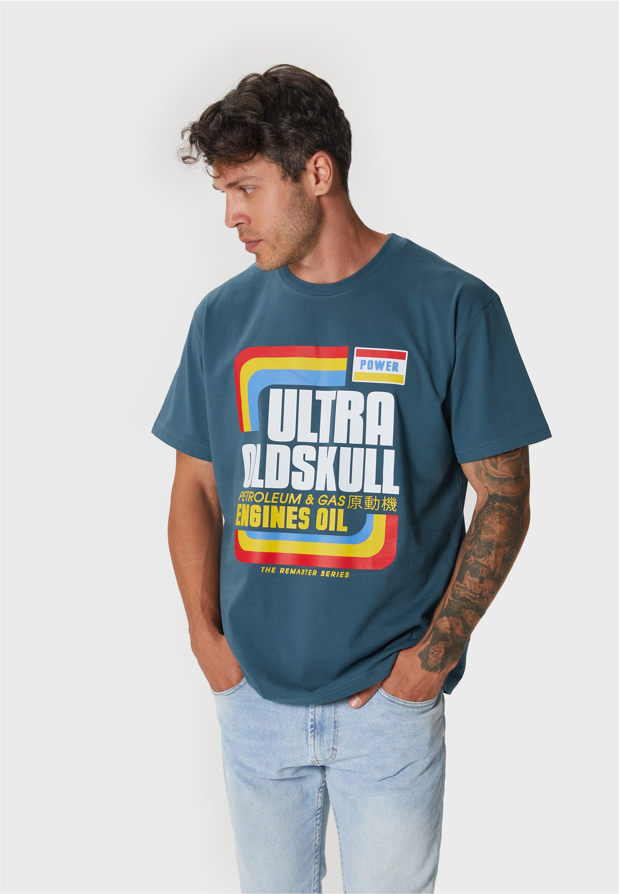 Oldskull T-Shirt Retro Ultra Colour (1-tlg) günstig online kaufen