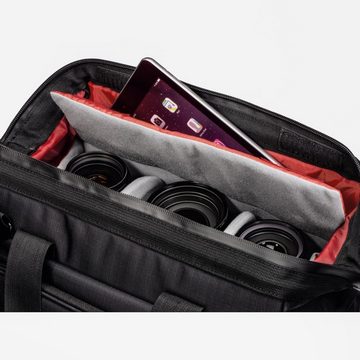 Hama Kameratasche Profi Kamera-Tasche Foto-Tasche Multitrans 170, Case Schultergurt Tragegriff Zubehör-Fächer Regenschutzhülle