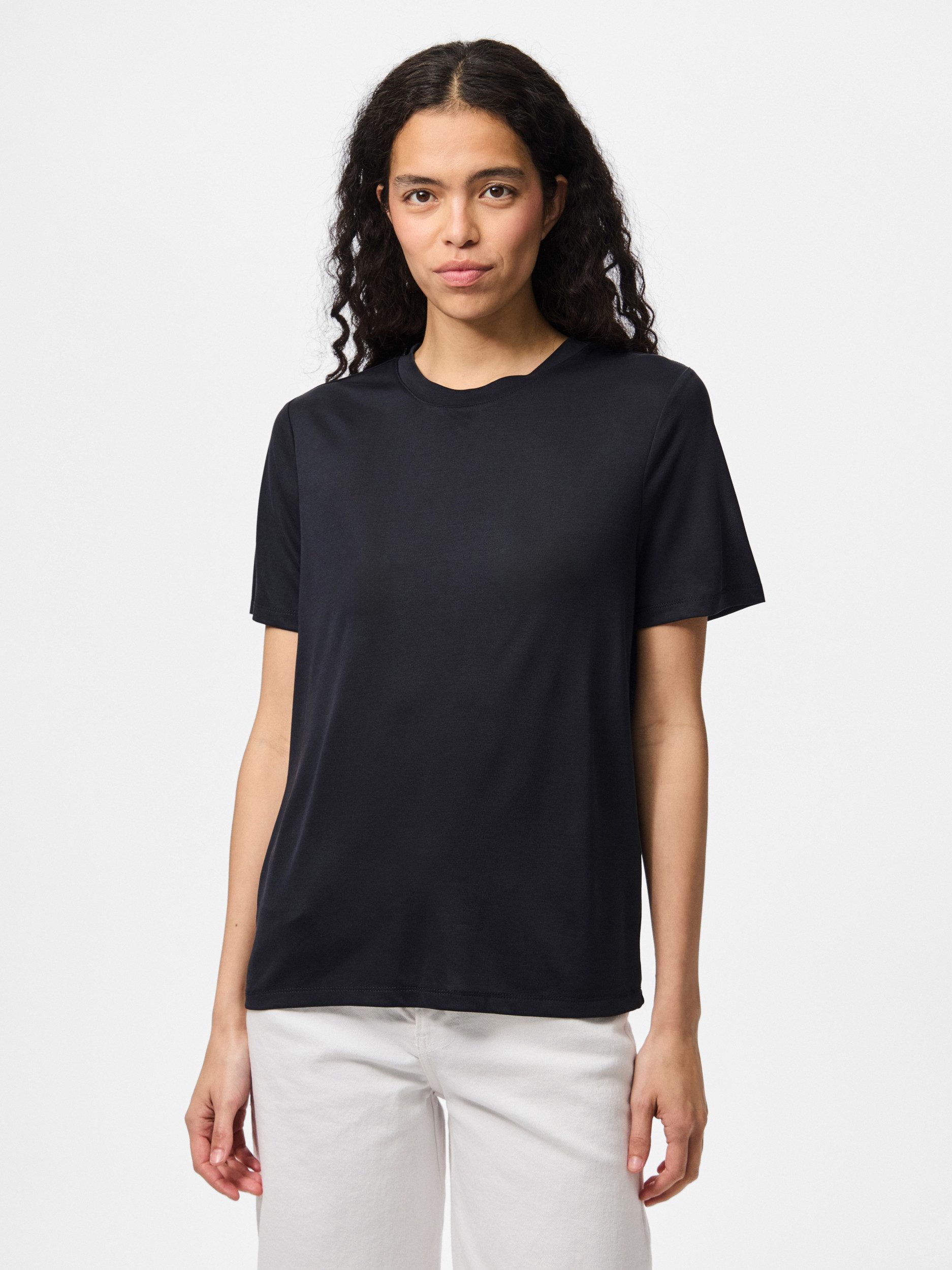 pieces T-Shirt - Shirt - Kurzarmshirt - PCANORA SS TEE BC
