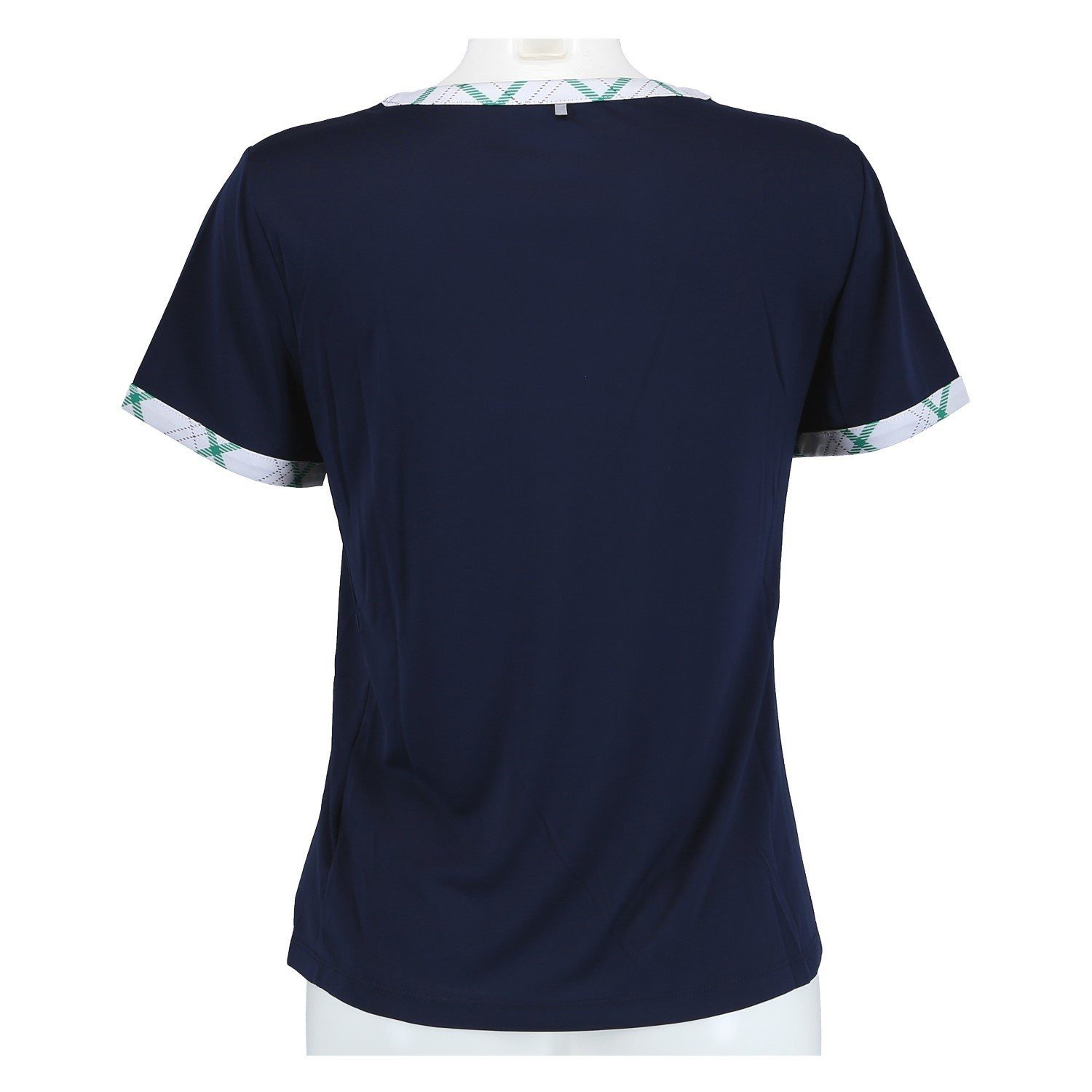 Fila Tennisshirt Yamila (angenehmes Tragegefühl) navyblau/weiss/grün Damen